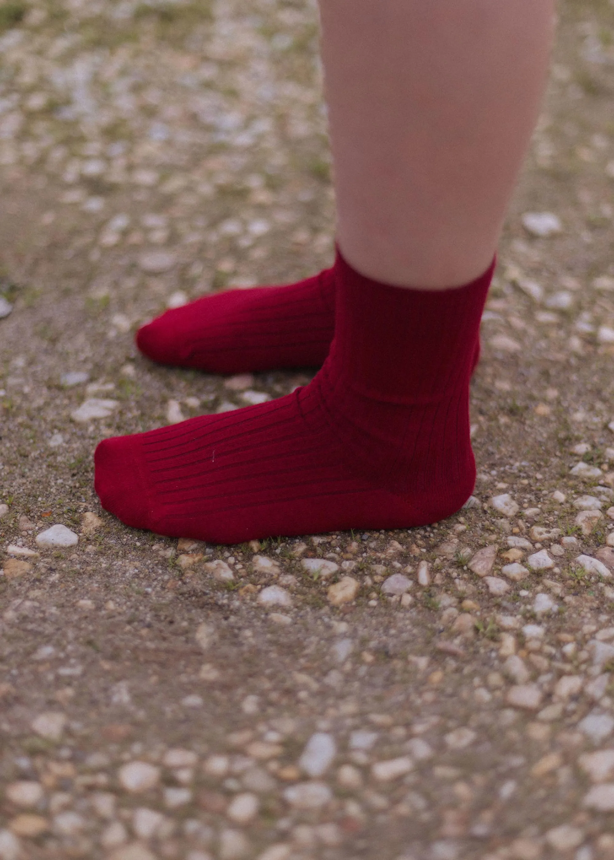 Baserange Overankle Socks (Pair Red) sold by Penny Sage product image thumbnail 2