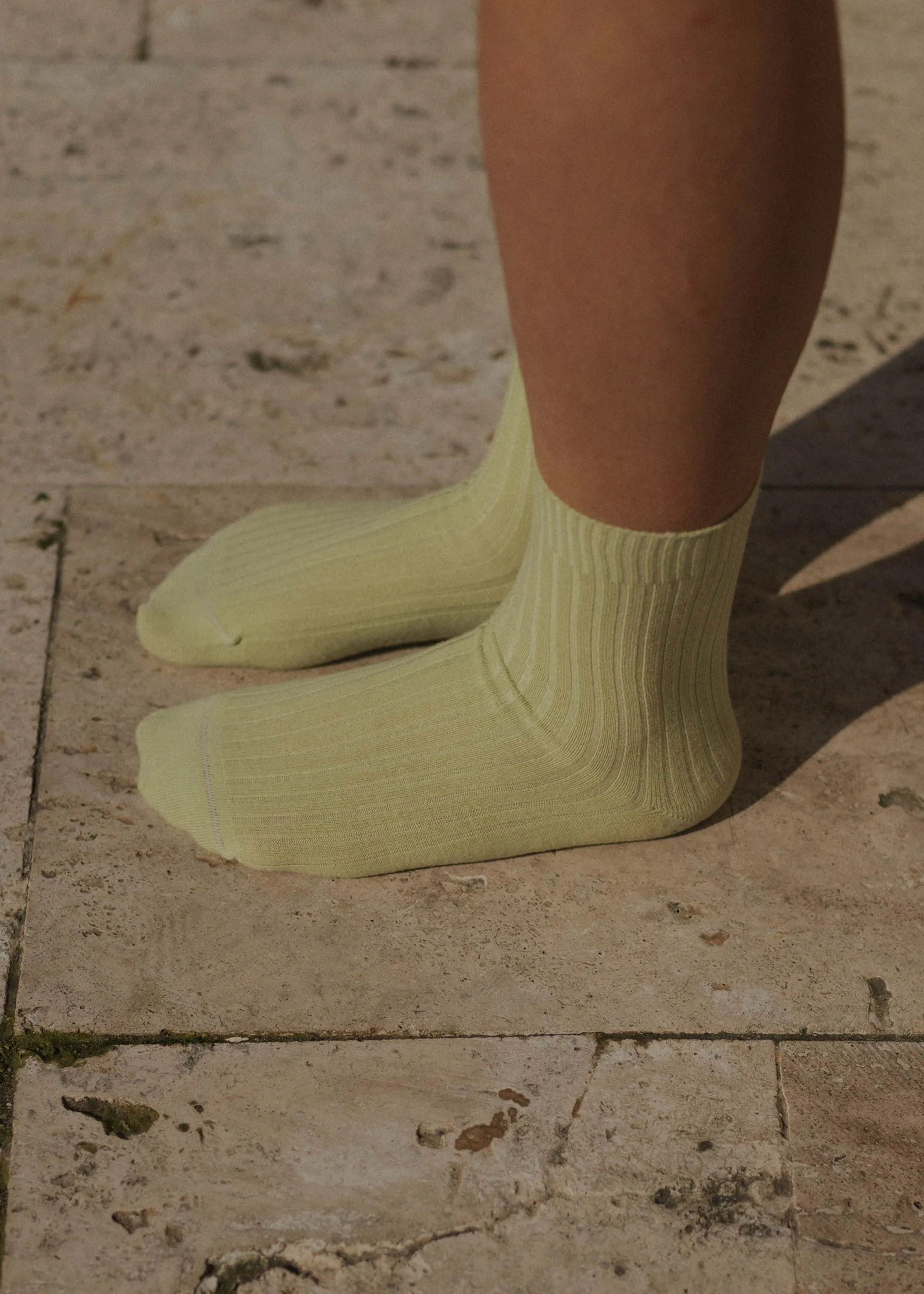 Baserange Overankle Socks (Kir Green) sold by Penny Sage product image thumbnail 2