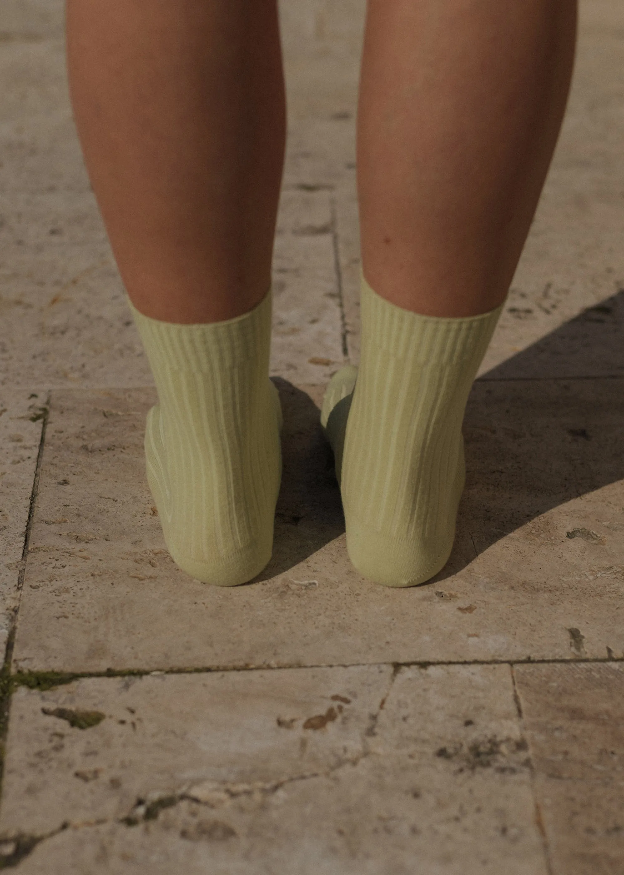 Baserange Overankle Socks (Kir Green) sold by Penny Sage product image thumbnail 3