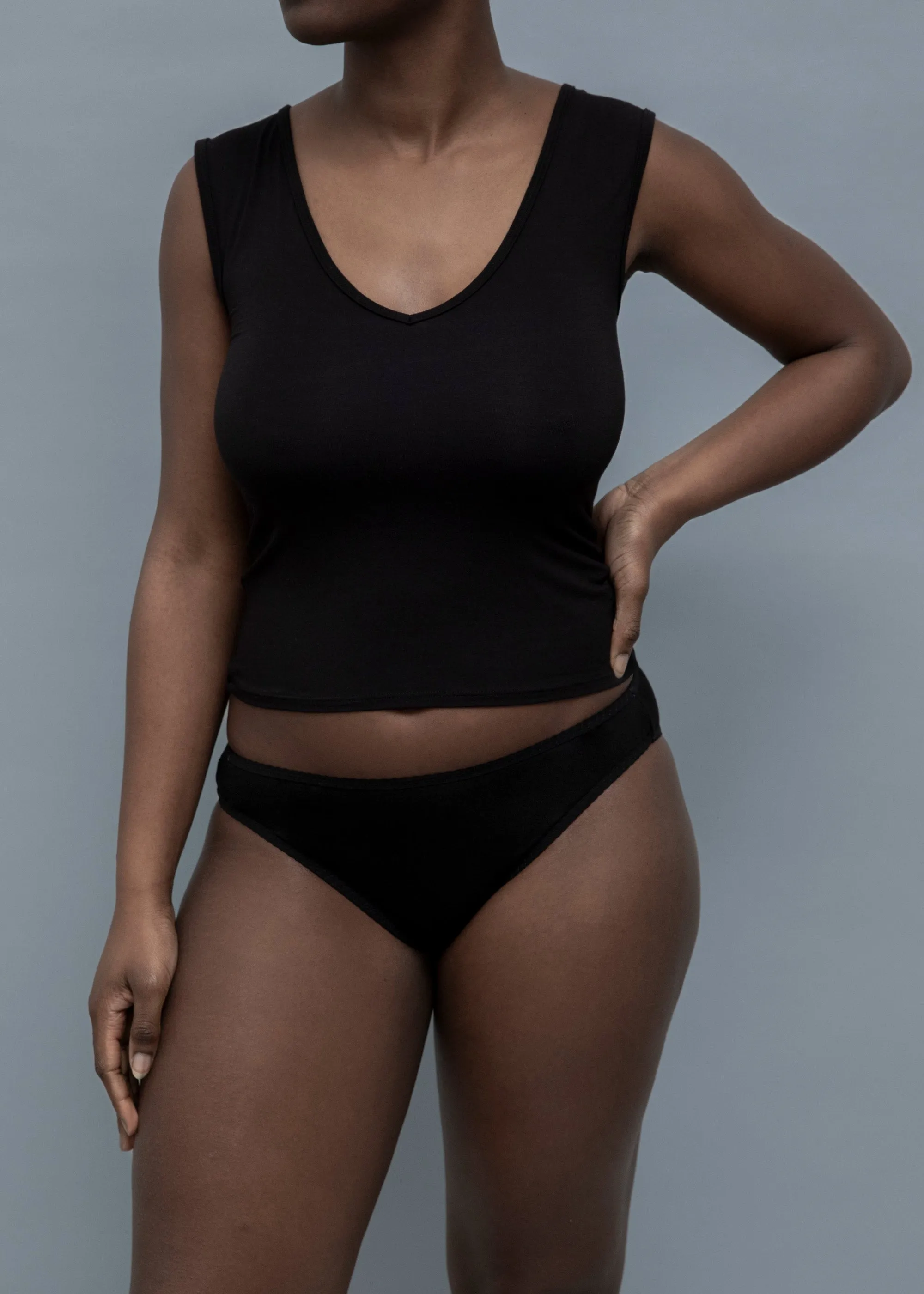 Kye Intimates Recline Shell (Black) sold by Penny Sage