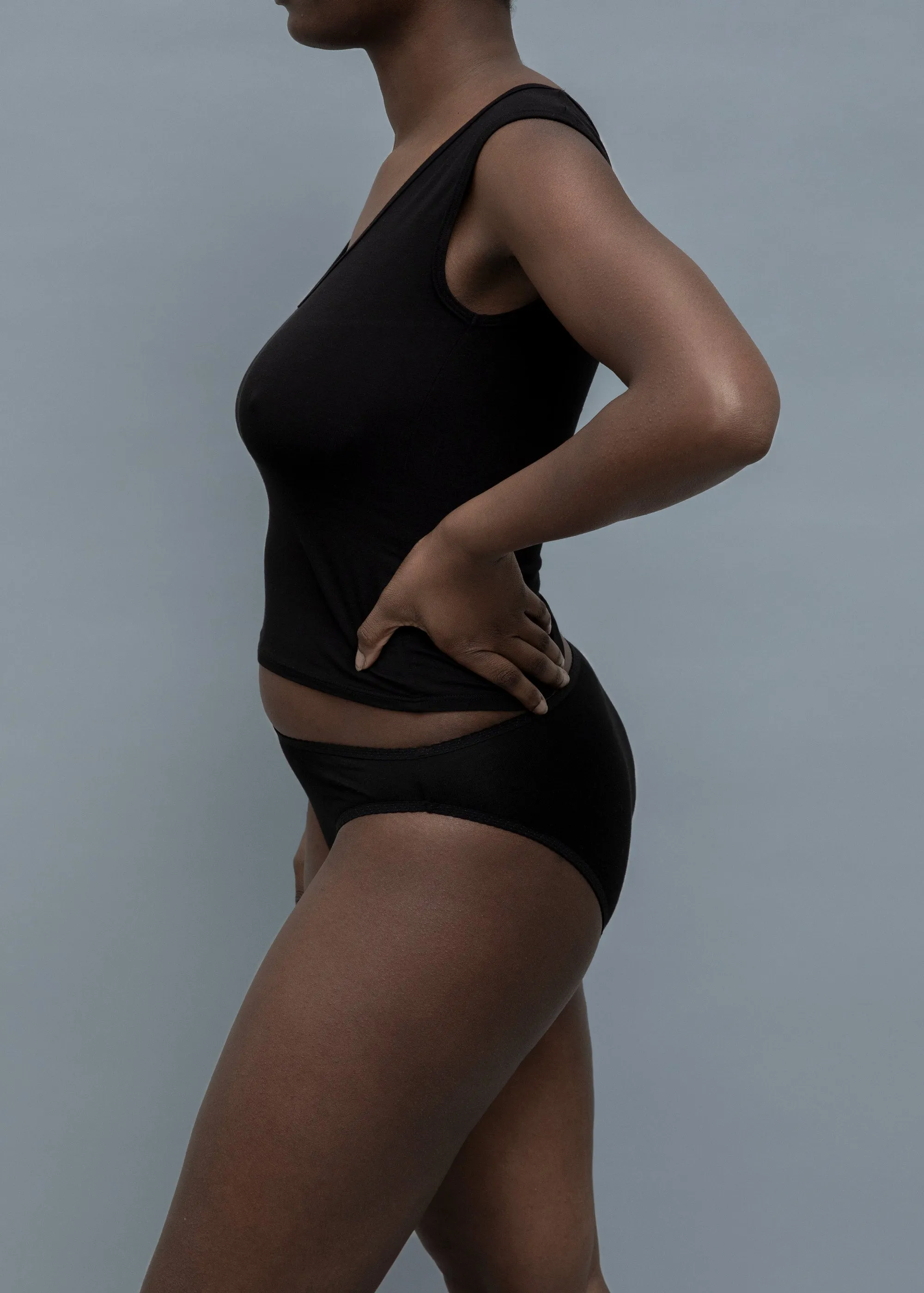 Kye Intimates Recline Shell (Black) sold by Penny Sage product image thumbnail 2