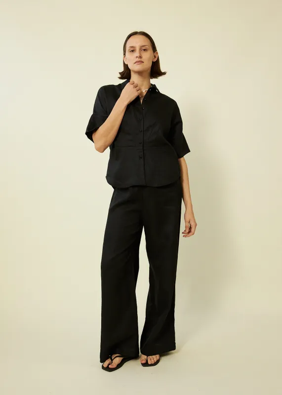 Beachy Shirt (Black) sold by Penny Sage