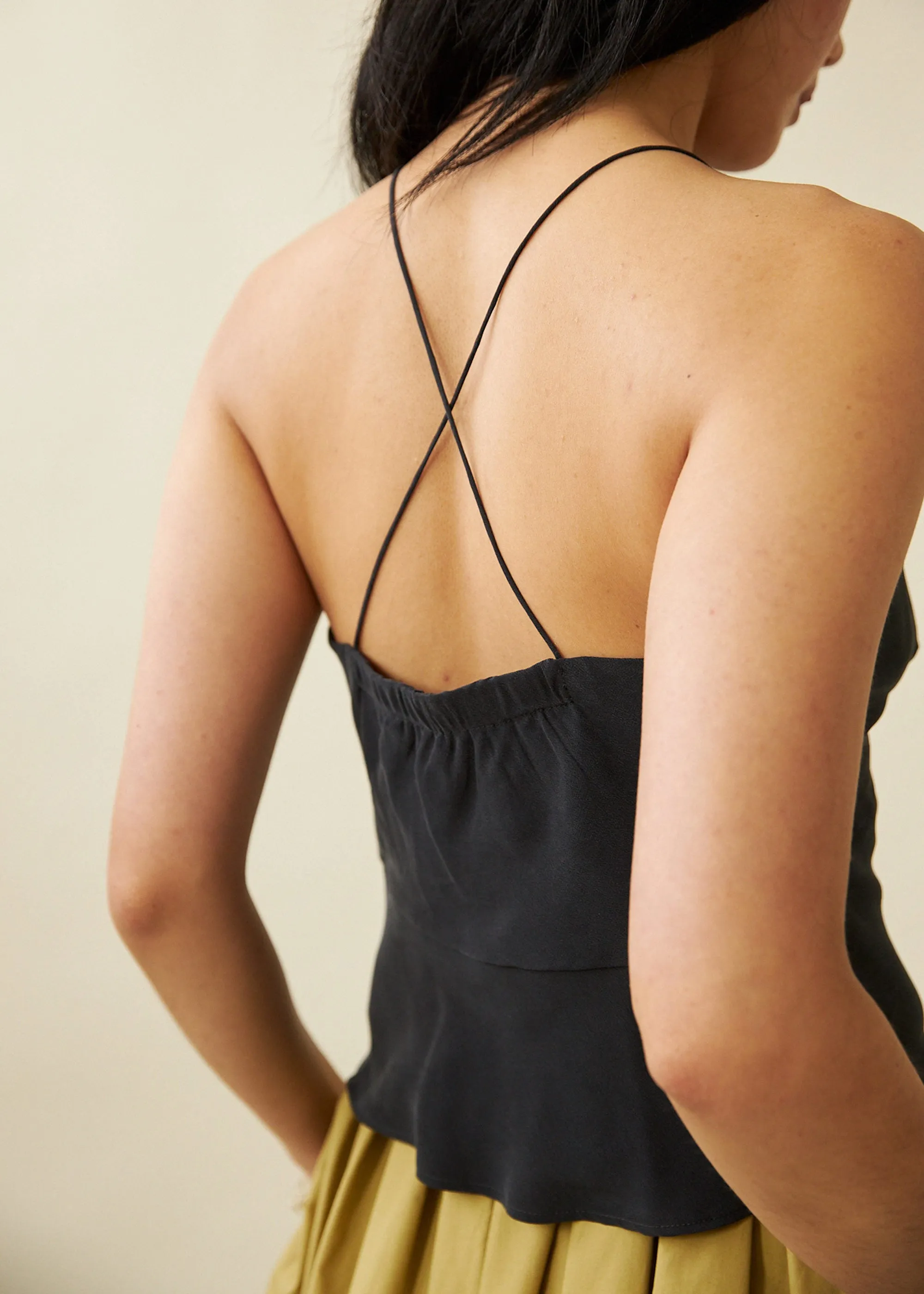 Roberta Singlet (Charcoal) sold by Penny Sage product image thumbnail 3