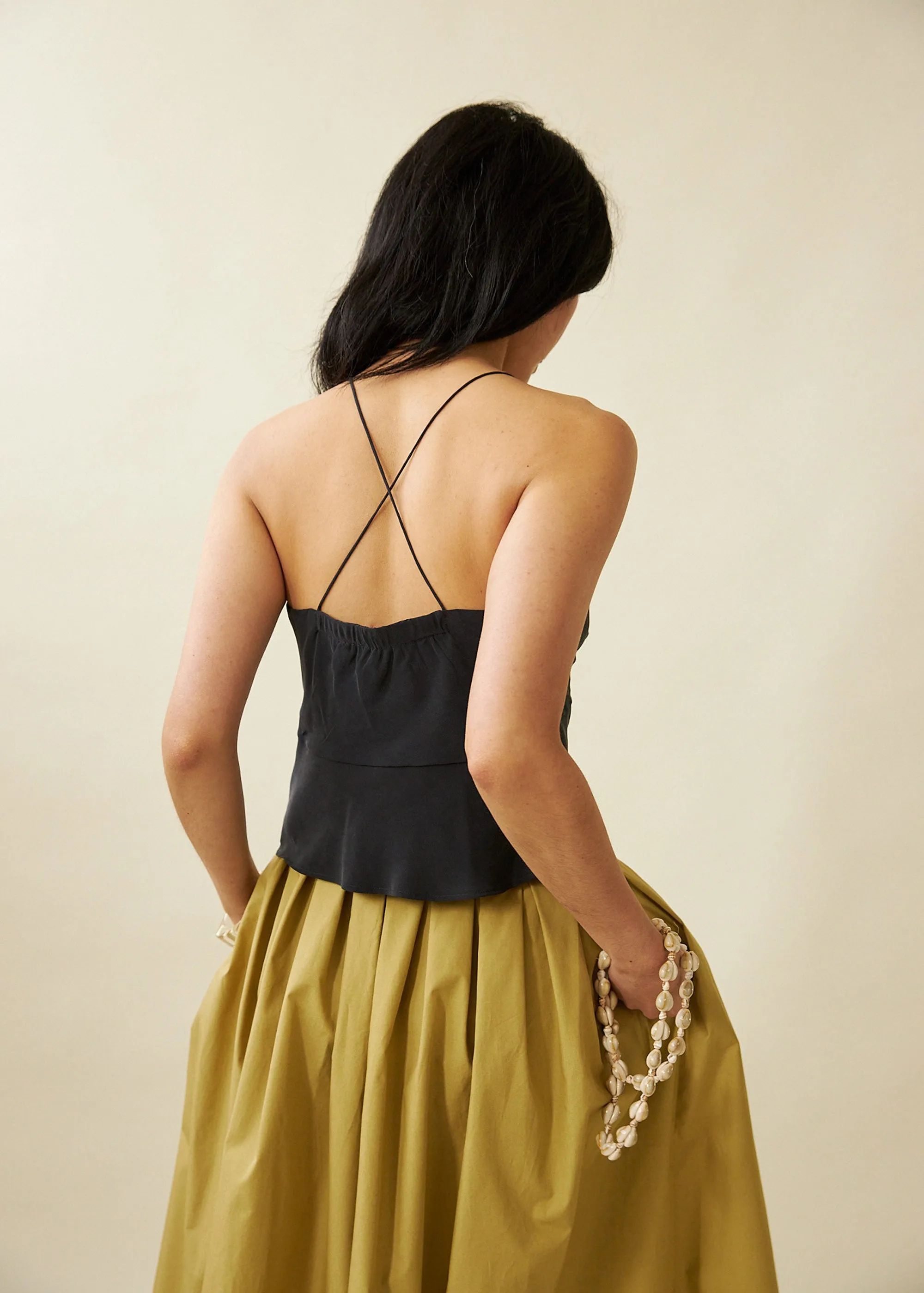 Roberta Singlet (Charcoal) sold by Penny Sage product image thumbnail 4