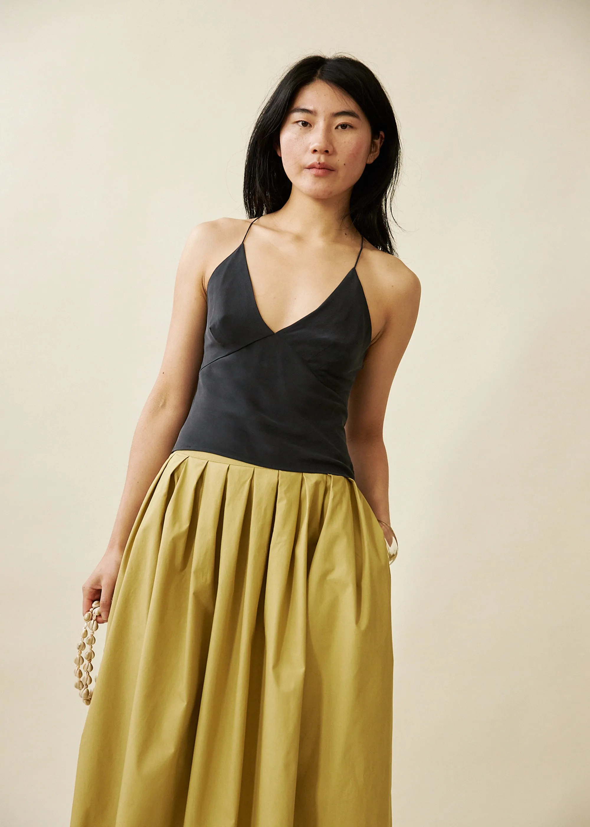 Roberta Singlet (Charcoal) sold by Penny Sage product image thumbnail 2