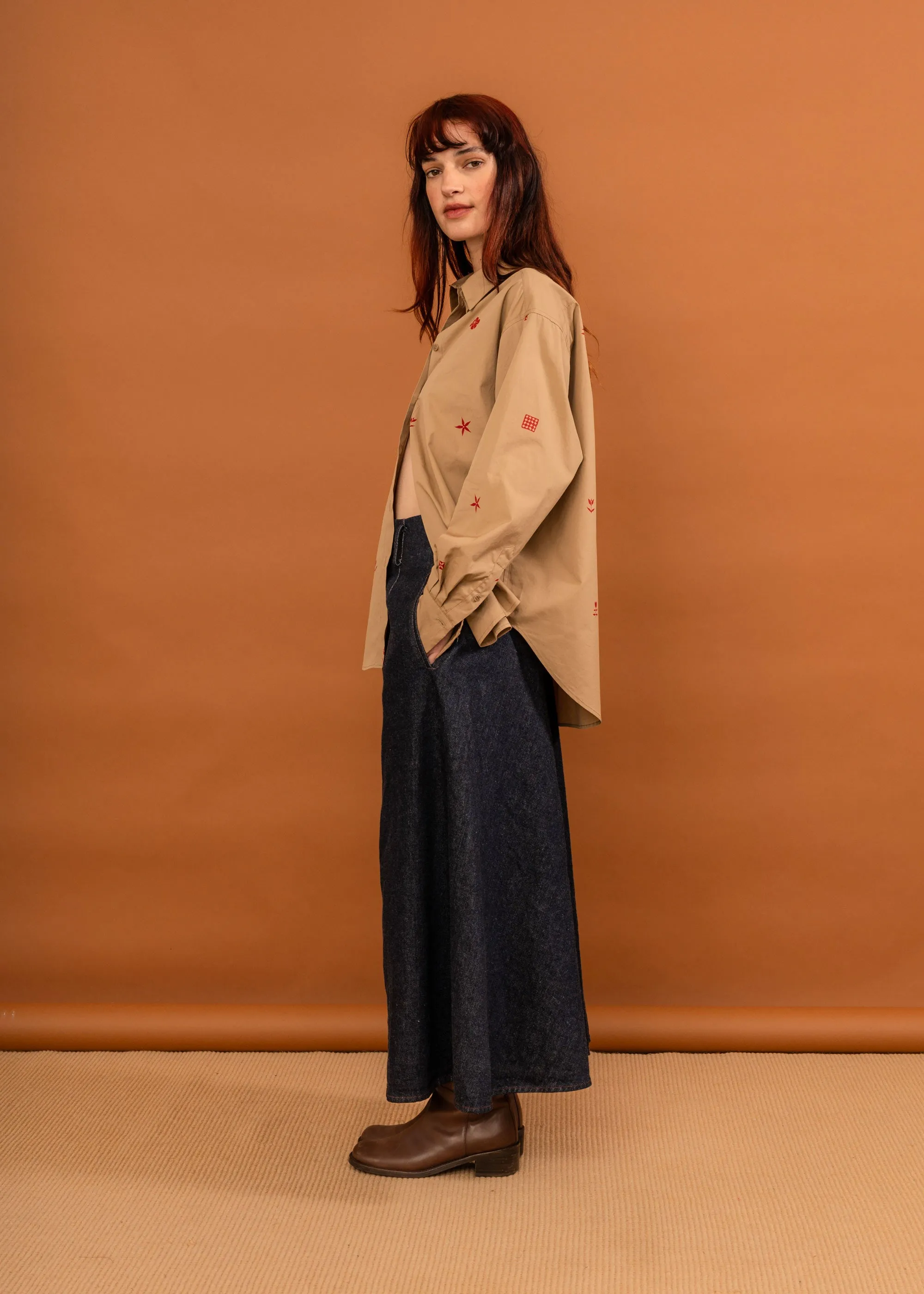 Mazar Skirt (Indigo Denim) sold by Penny Sage product image thumbnail 3