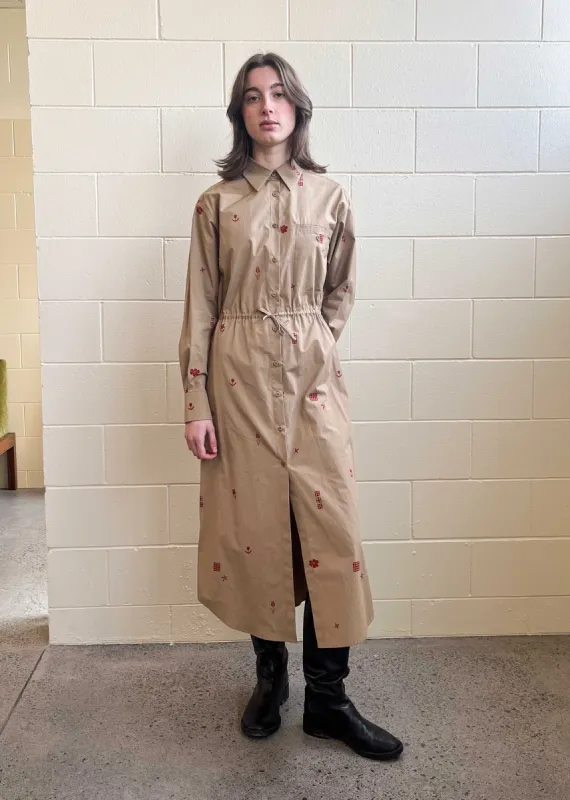 Rae Shirt Dress Praline Stamp (Second) sold by Penny Sage