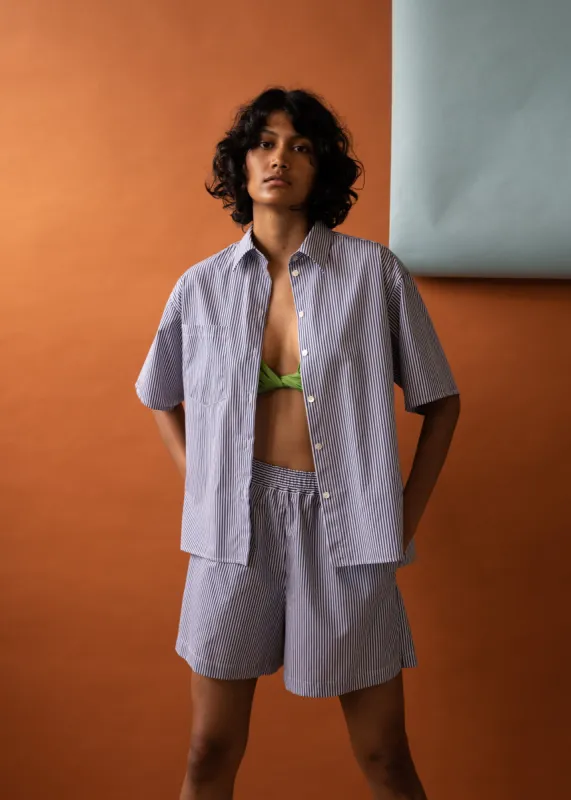 Coastal Shirt (Sailor Stripe) sold by Penny Sage