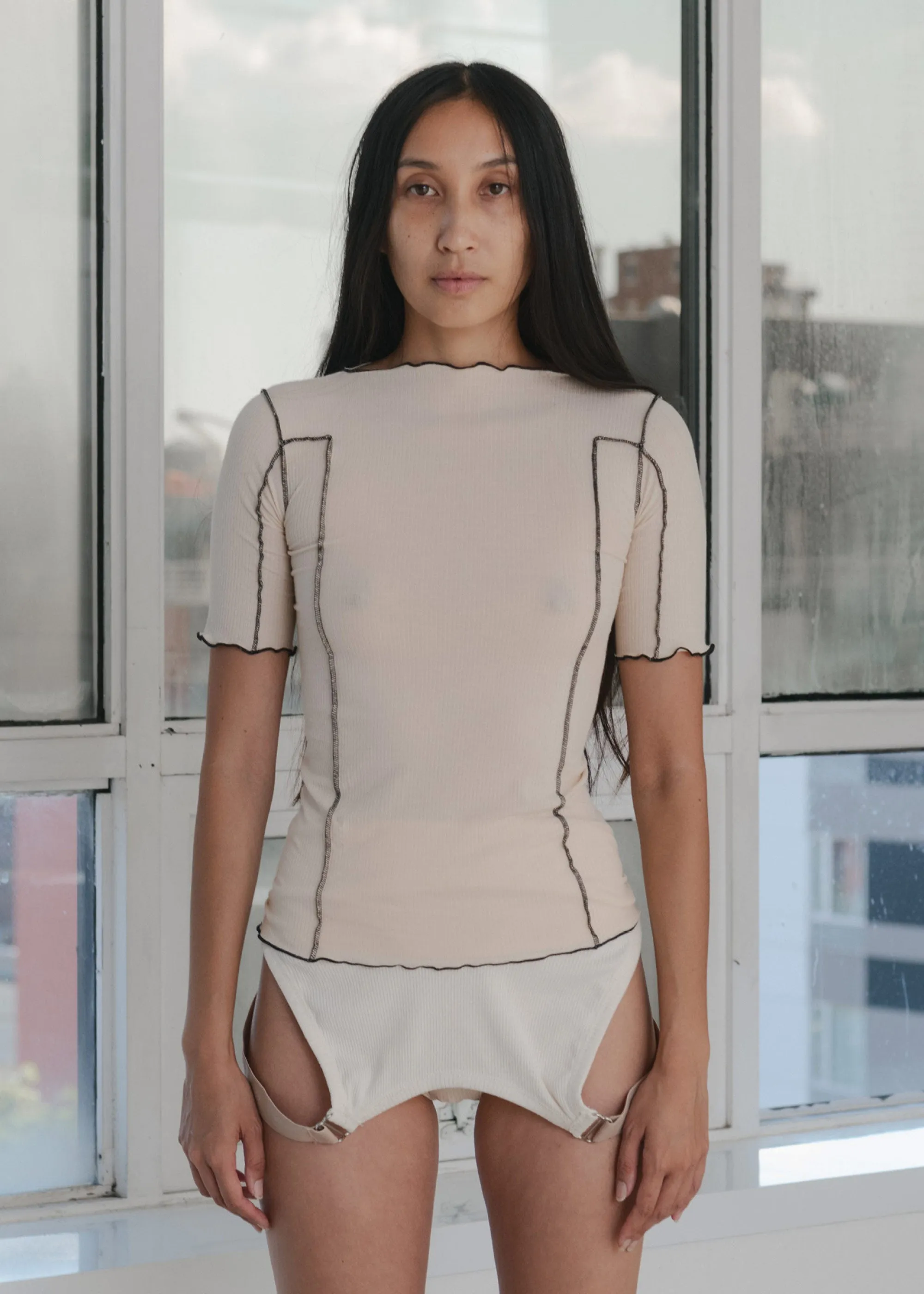 Baserange Omato 3/4 Sleeve (Kano Pink) sold by Penny Sage