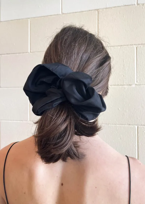 Silk Scrunchie (Black) sold by Penny Sage