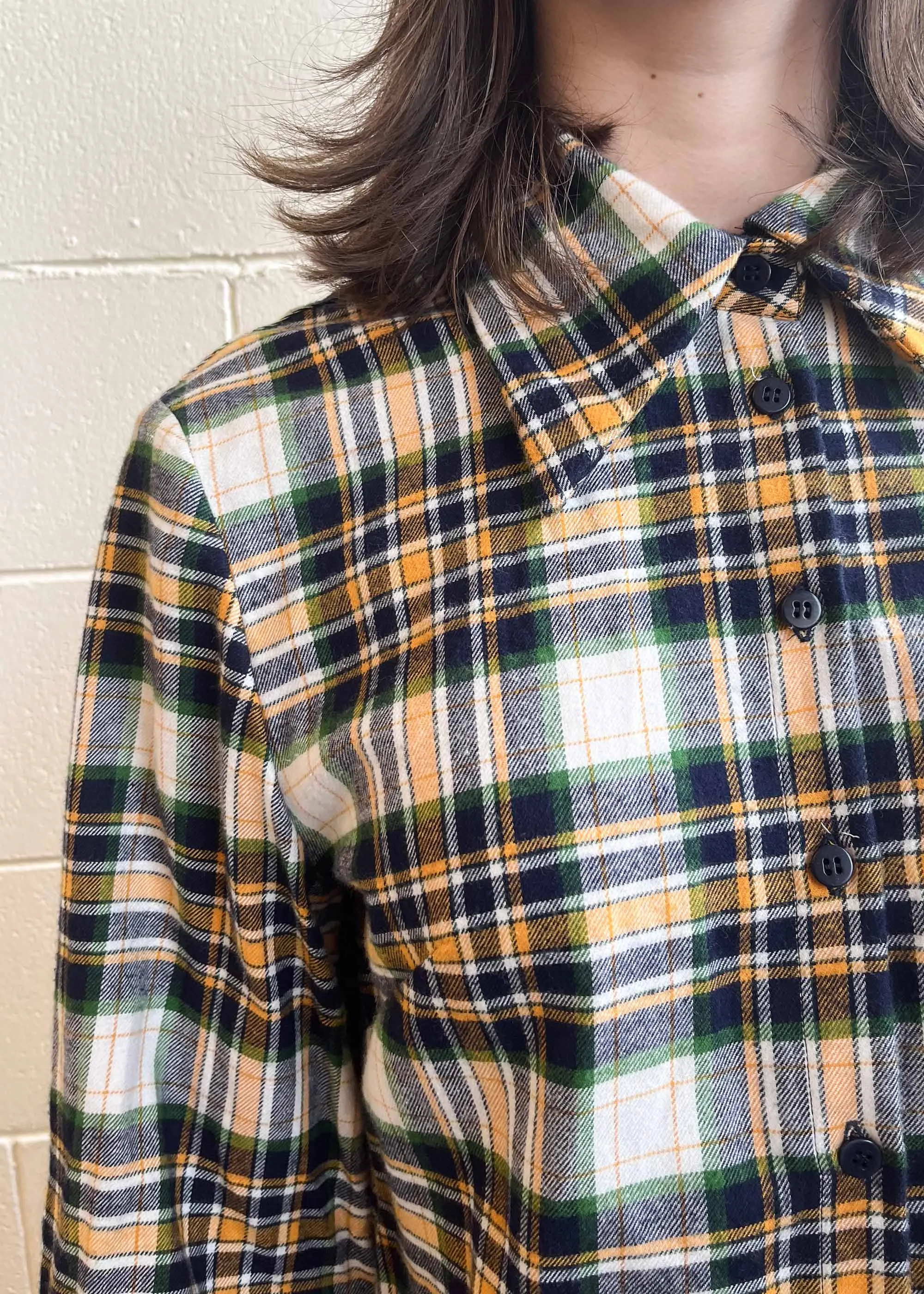 Sissi Shirt Dress Plaid Flannel (Archive) sold by Penny Sage product image thumbnail 3