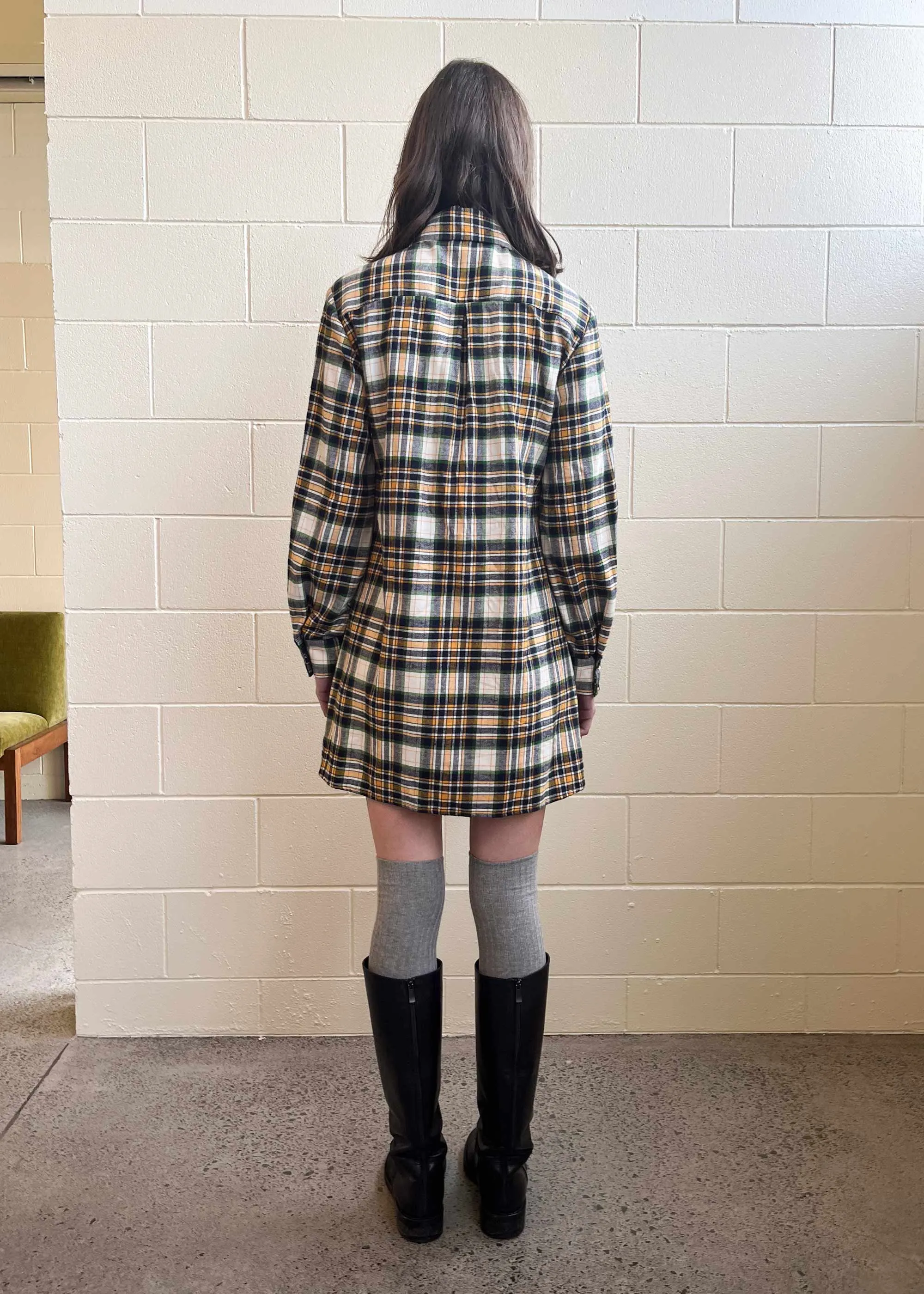 Sissi Shirt Dress Plaid Flannel (Archive) sold by Penny Sage product image thumbnail 5
