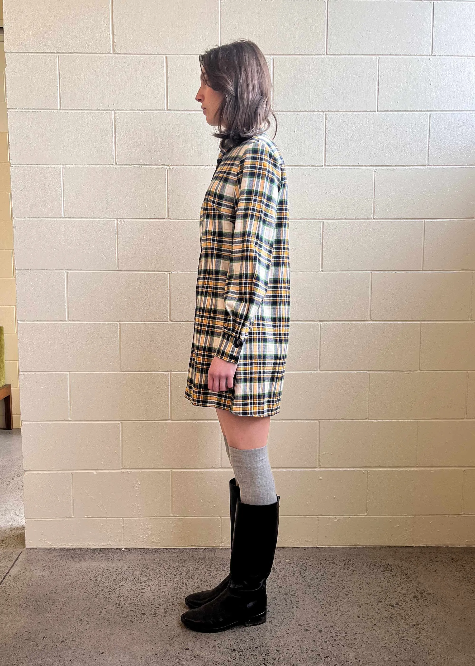 Sissi Shirt Dress Plaid Flannel (Archive) sold by Penny Sage product image thumbnail 4