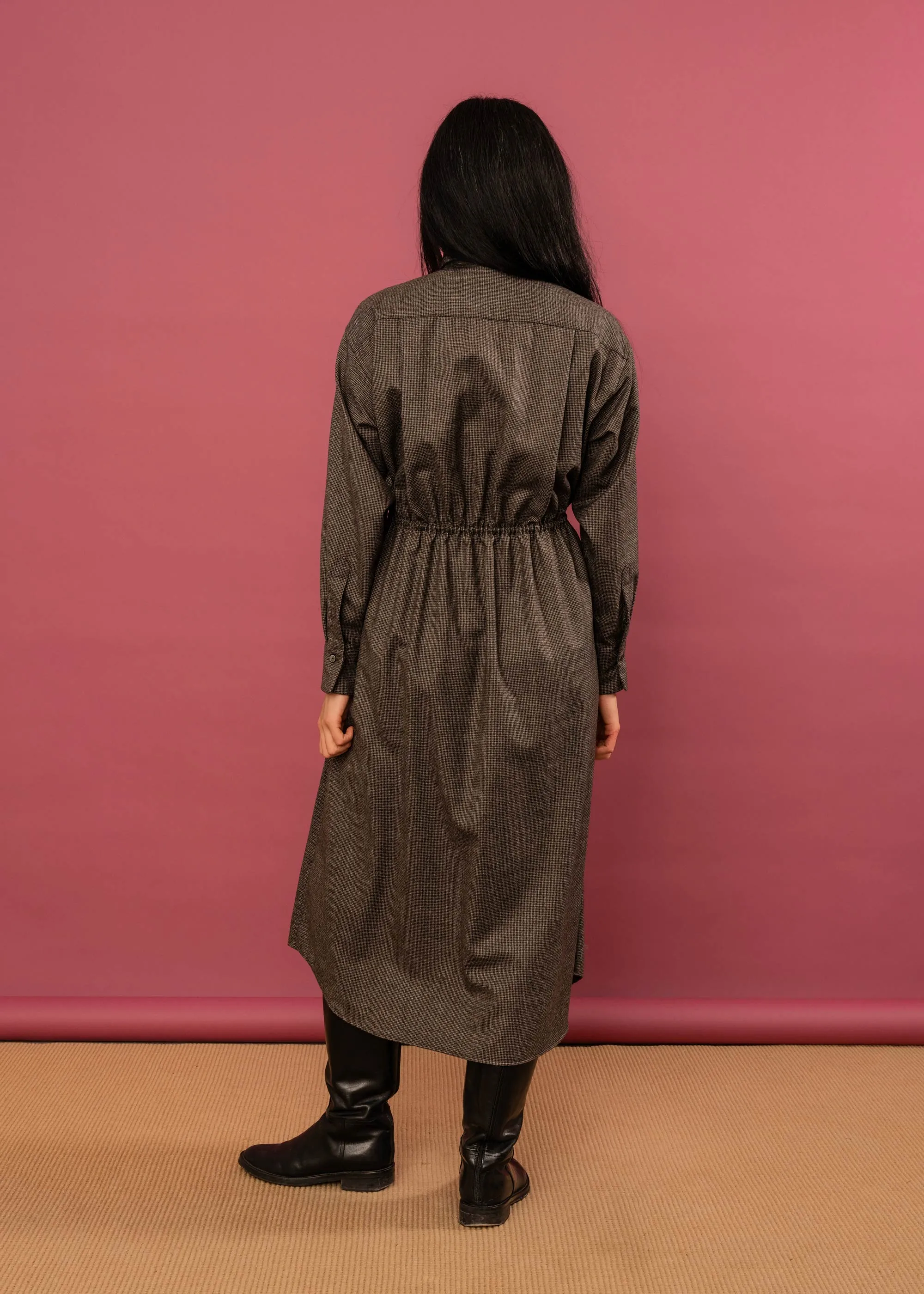 Rae Shirt Dress (Puppytooth) sold by Penny Sage product image thumbnail 5