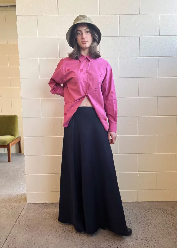 Frances Skirt Navy (Sample) sold by Penny Sage