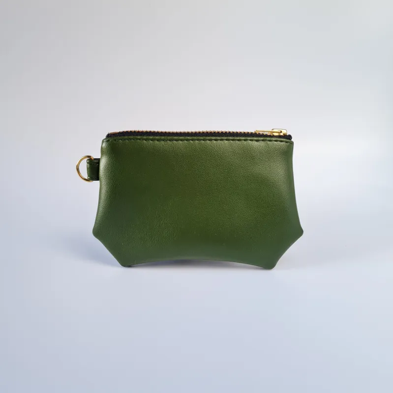 Gem - Cactus Leather Mini Card Wallet sold by Velvet Heartbeat