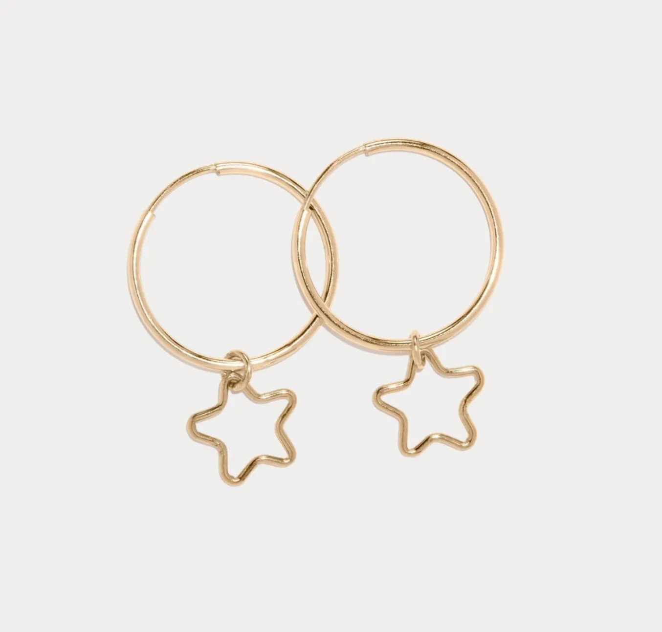 Star Hoops - Reca sold by Velvet Heartbeat product image thumbnail 4