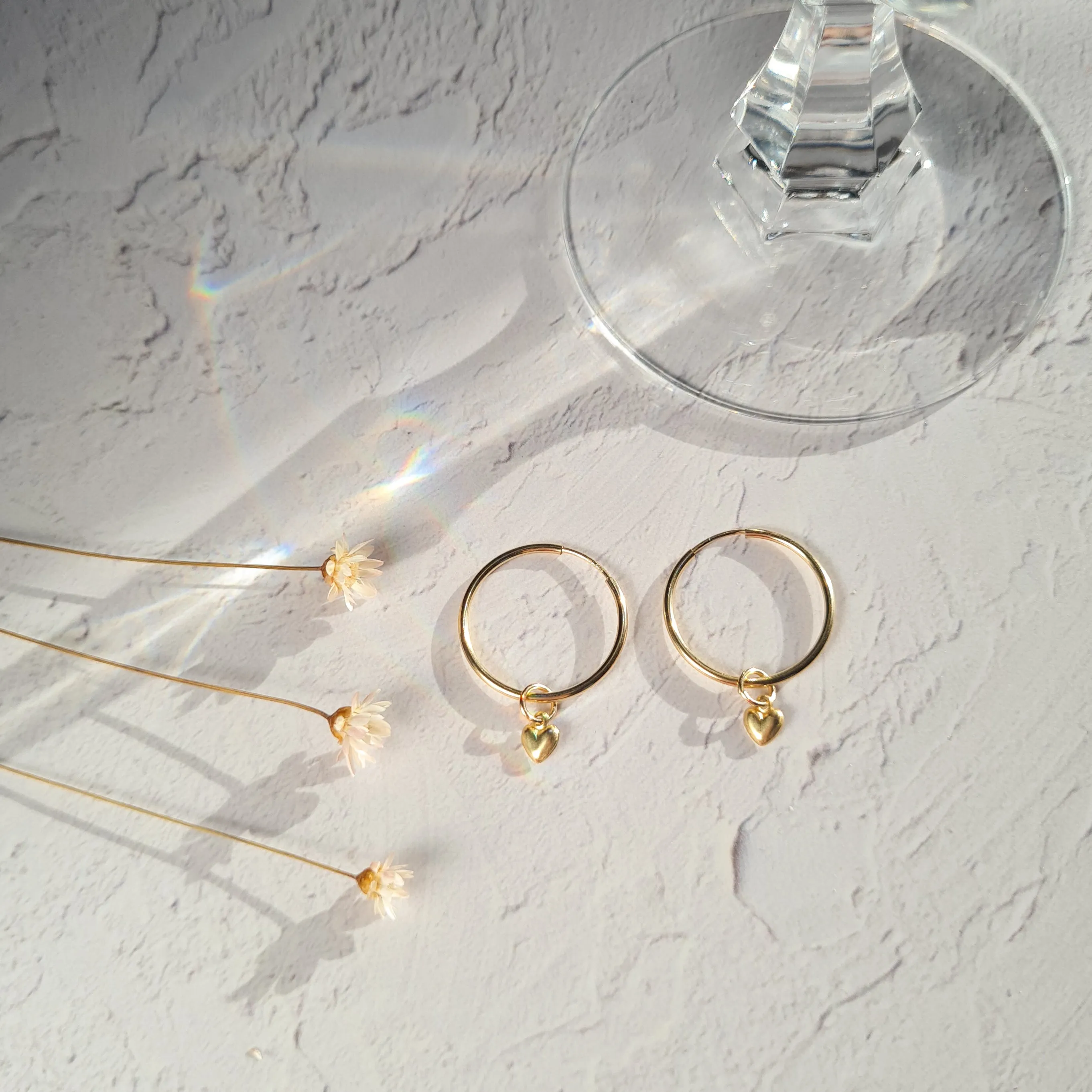 Sweetheart Hoops - Reca sold by Velvet Heartbeat