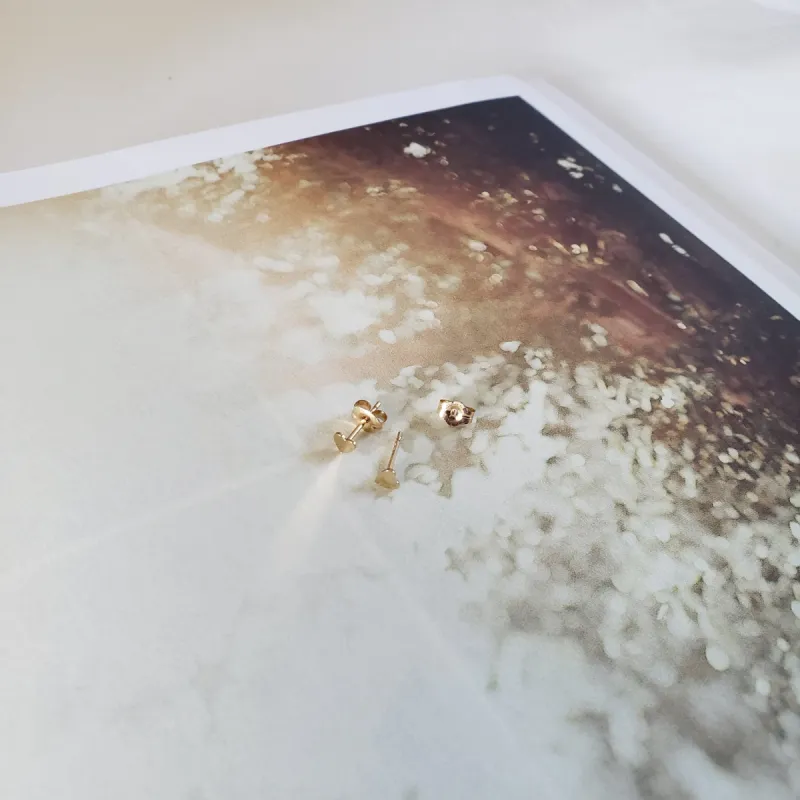 Mini Heart Studs - Reca sold by Velvet Heartbeat