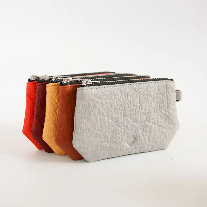 Gem - Piñatex Mini Card Wallets sold by Velvet Heartbeat