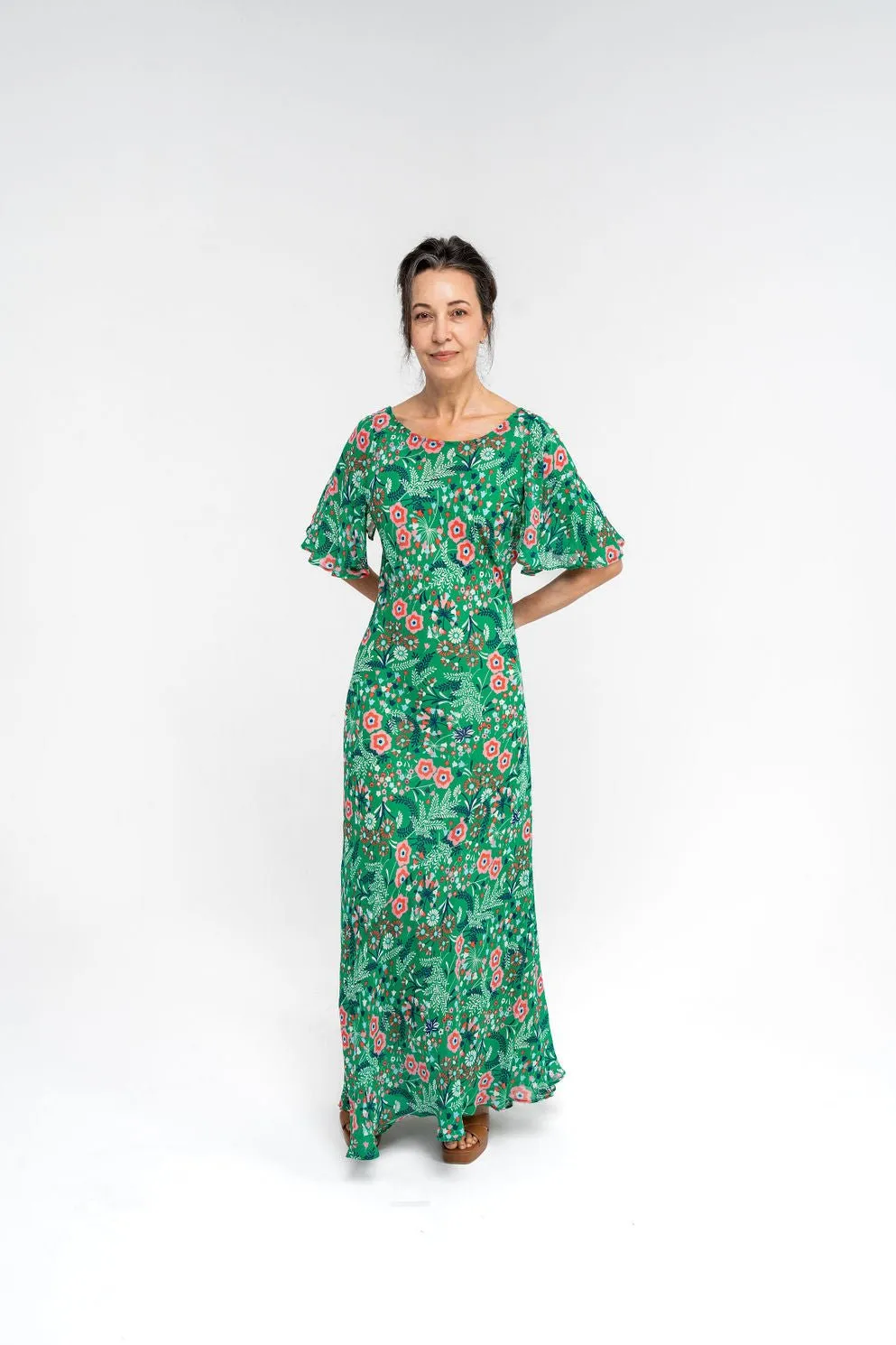 Floral Tea Dress sold by Tanya Carlson product image thumbnail 5