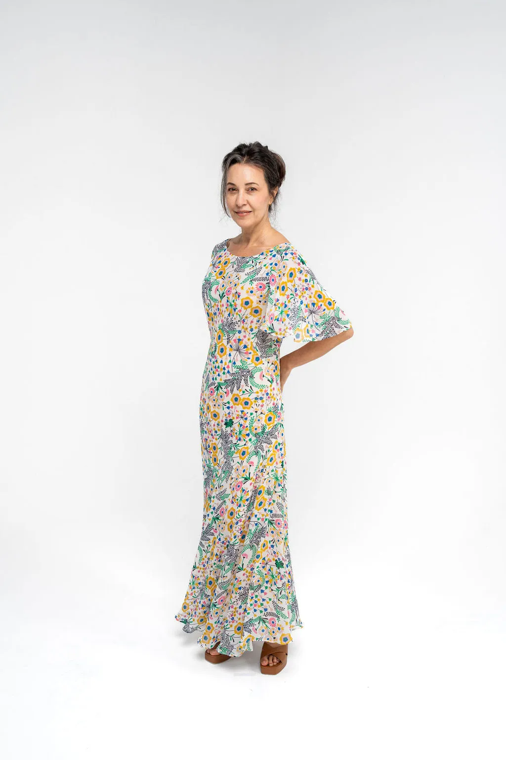 Floral Tea Dress sold by Tanya Carlson product image thumbnail 2