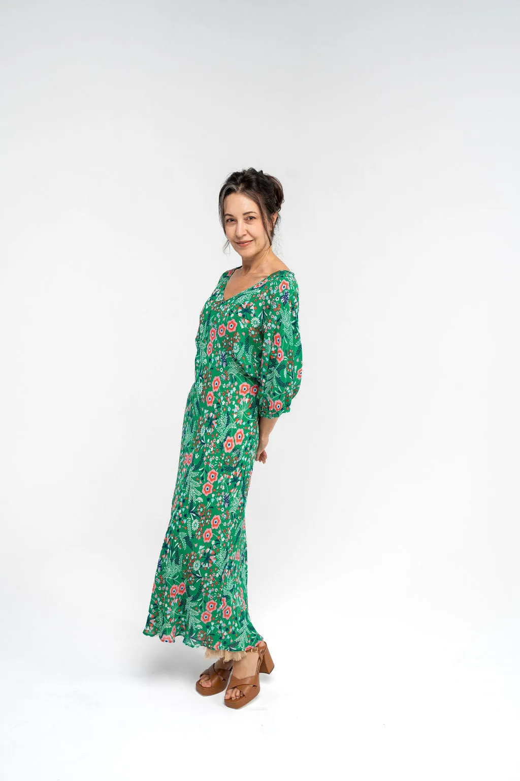 Floral Camille Dress sold by Tanya Carlson product image thumbnail 3