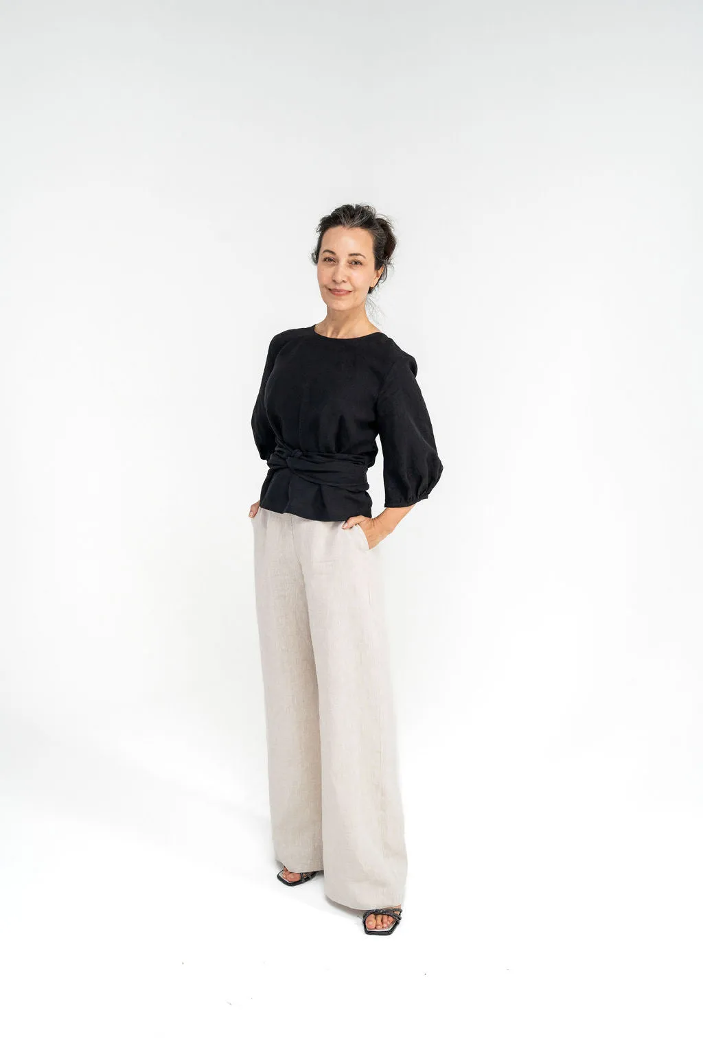 Linen Bellbird Pant sold by Tanya Carlson product image thumbnail 4