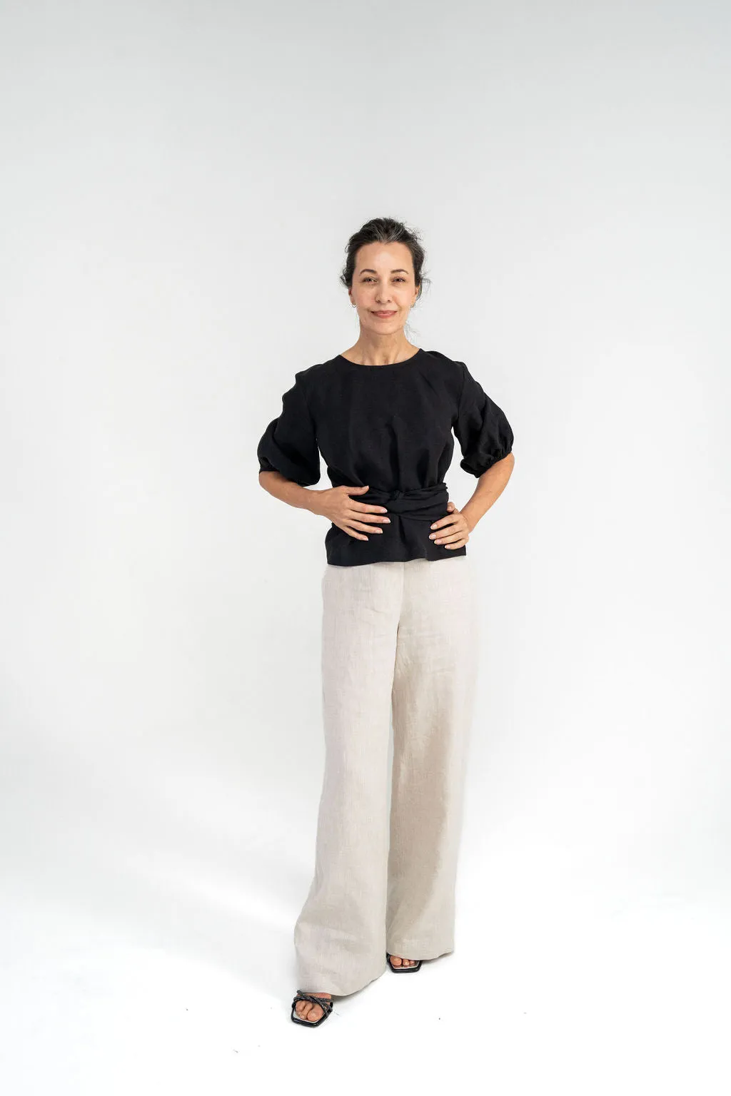 Linen Bellbird Pant sold by Tanya Carlson product image thumbnail 3