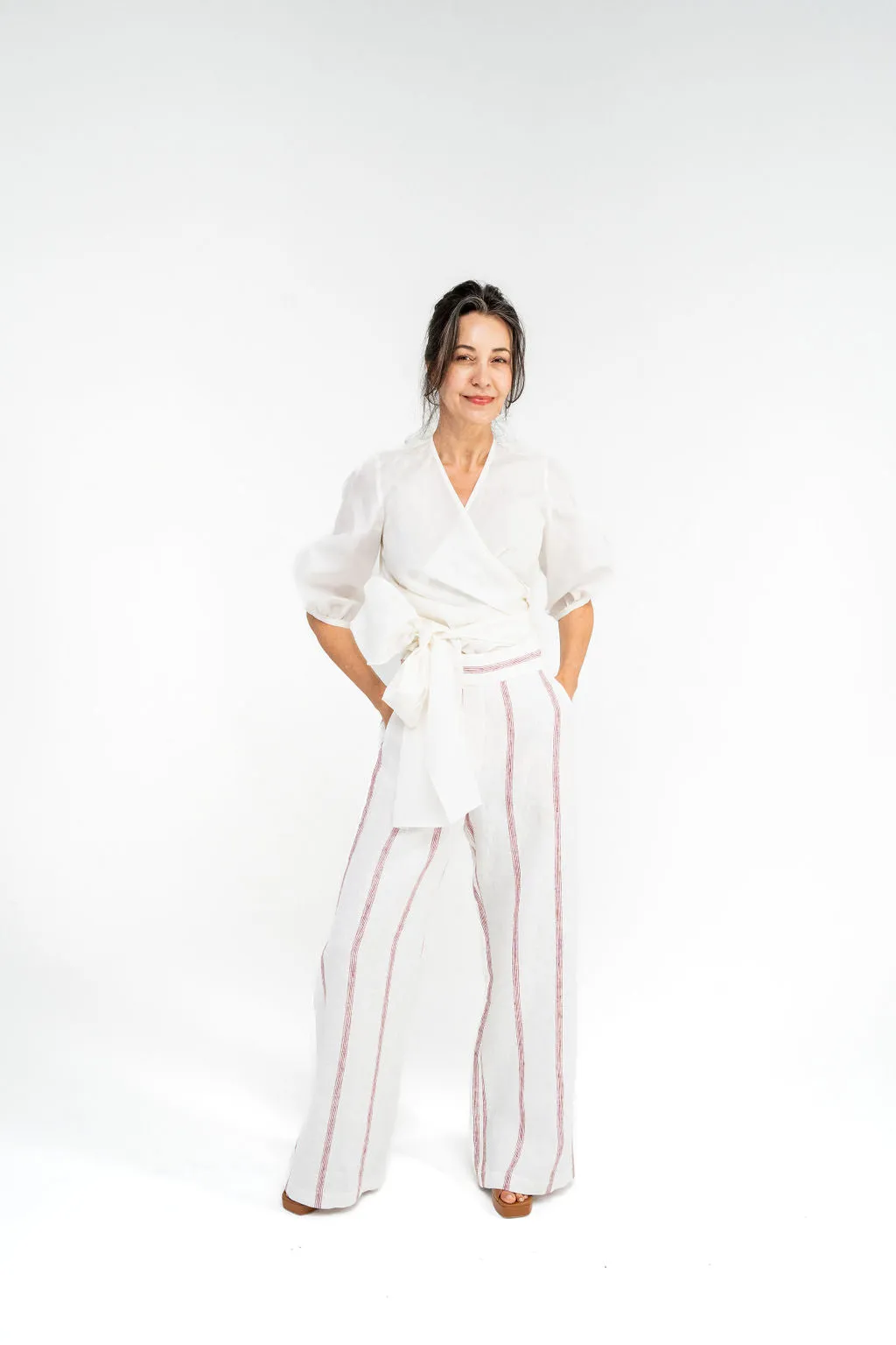 Striped Bellbird Pant sold by Tanya Carlson product image thumbnail 2