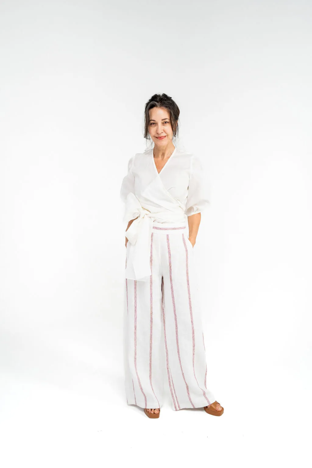 Striped Bellbird Pant sold by Tanya Carlson