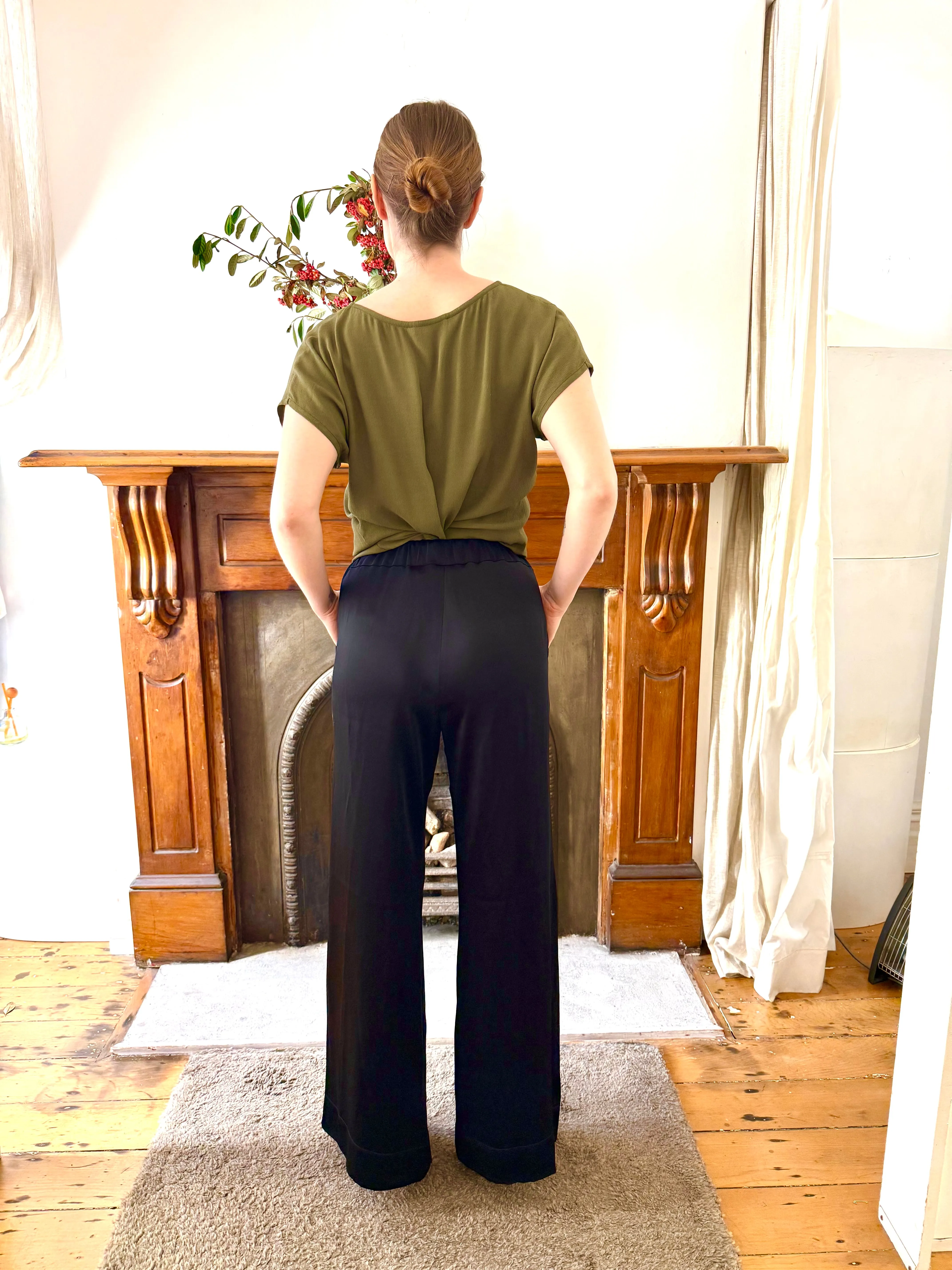 Satin Lounge Pant sold by Tanya Carlson product image thumbnail 2