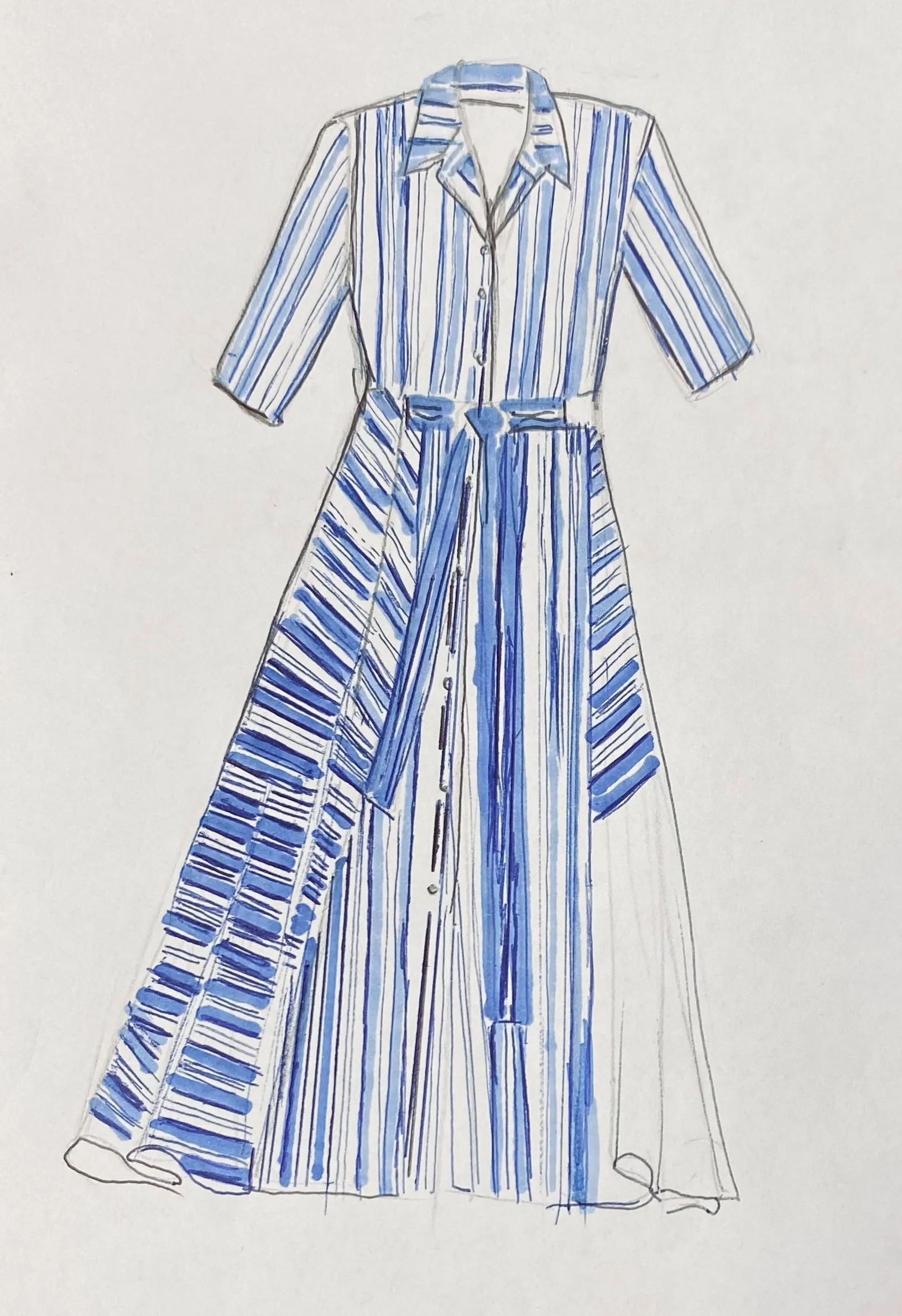 Clementine Shirt Dress sold by Tanya Carlson product image thumbnail 3