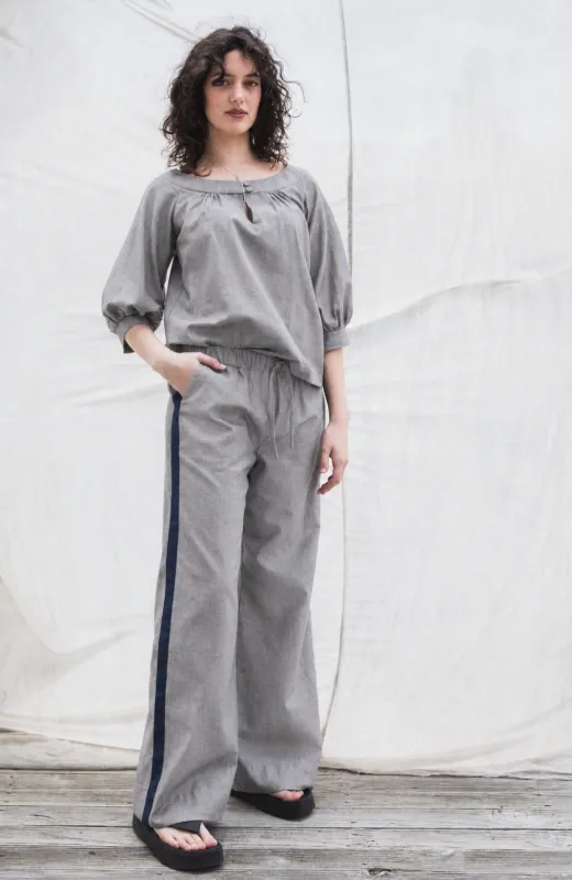Linen Olympia Pant made by Tanya Carlson