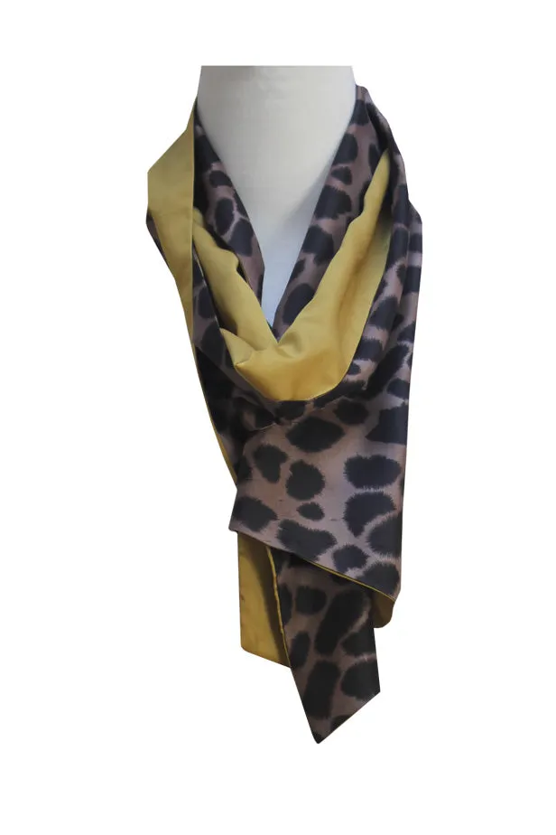Scarf | Animal Print | Silk & Cotton sold by Citizen Women product image thumbnail 2
