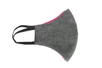 XtraComfort | Face mask | Triple layer | Reusable, washable, reversible | Black & Pink sold by Citizen Women