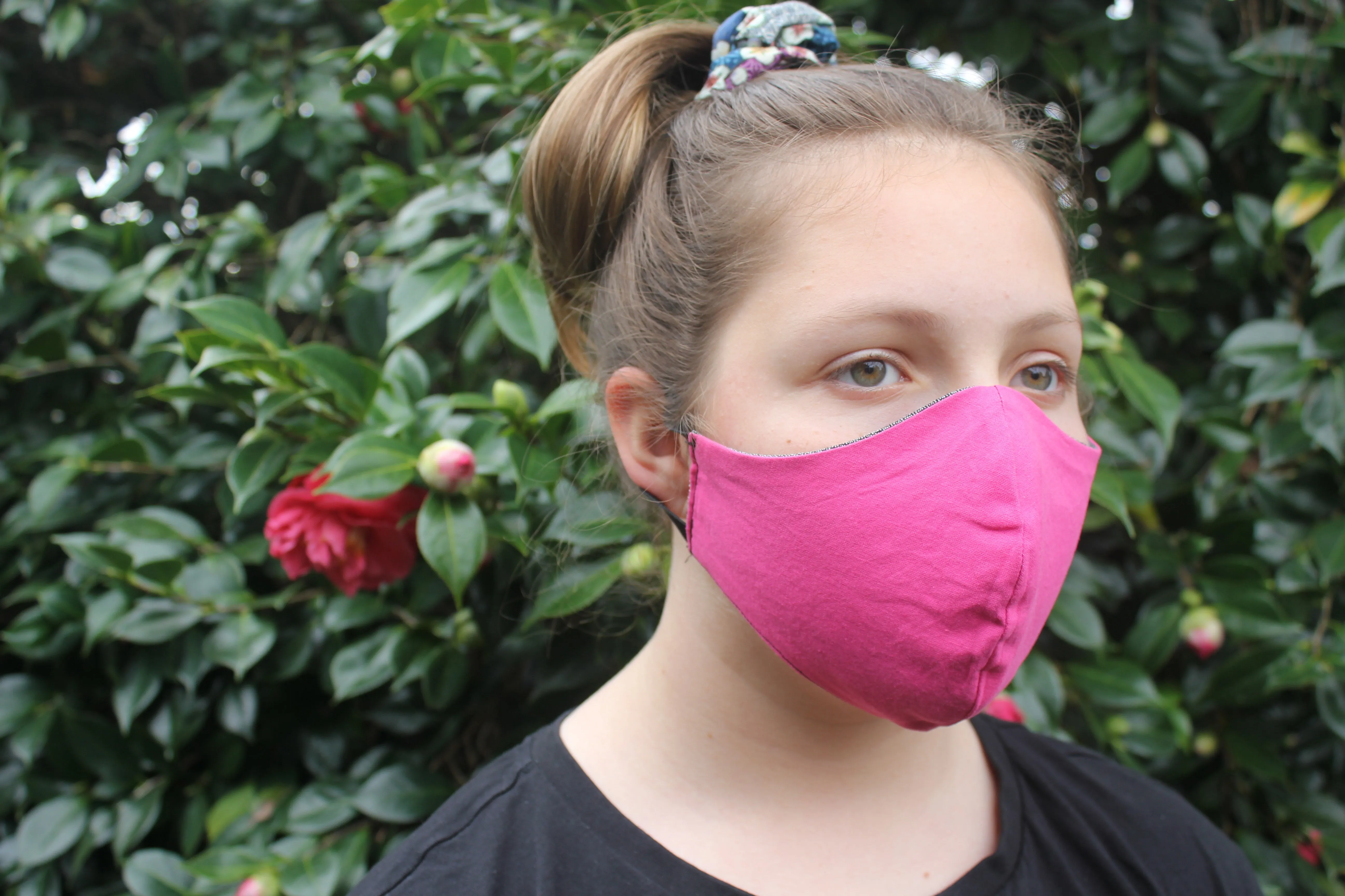 XtraComfort | Face Masks (pack of 5)| Triple-layer | Reusable, washable, reversible | Linen & Cotton | Citizen Women sold by Citizen Women product image thumbnail 4