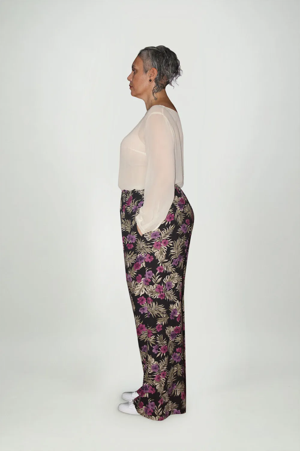 Resort Pant | Floral | Linen sold by Citizen Women product image thumbnail 3