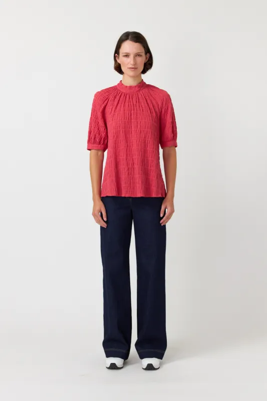 Seersucker top sold by Kate Sylvester