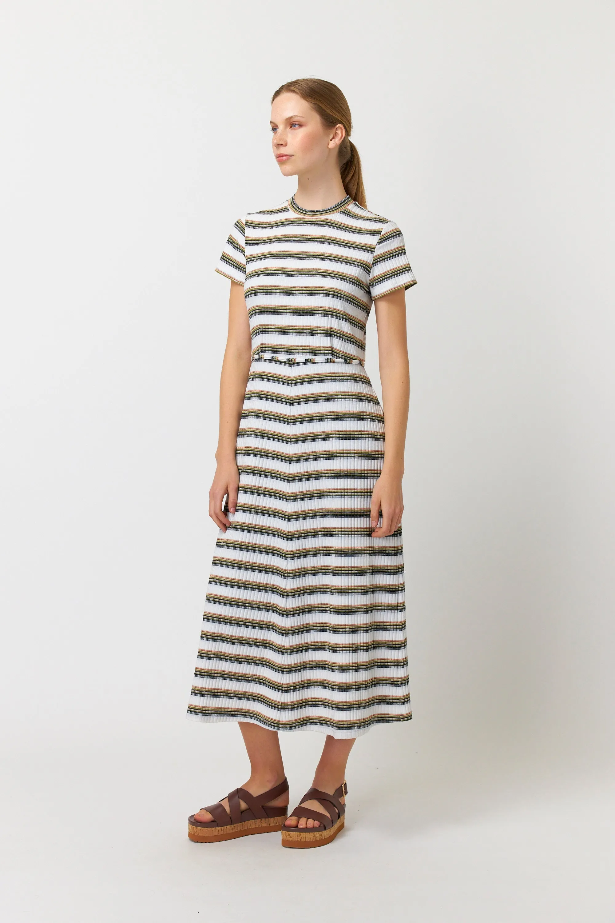 Stripey dress sold by Kate Sylvester product image thumbnail 2