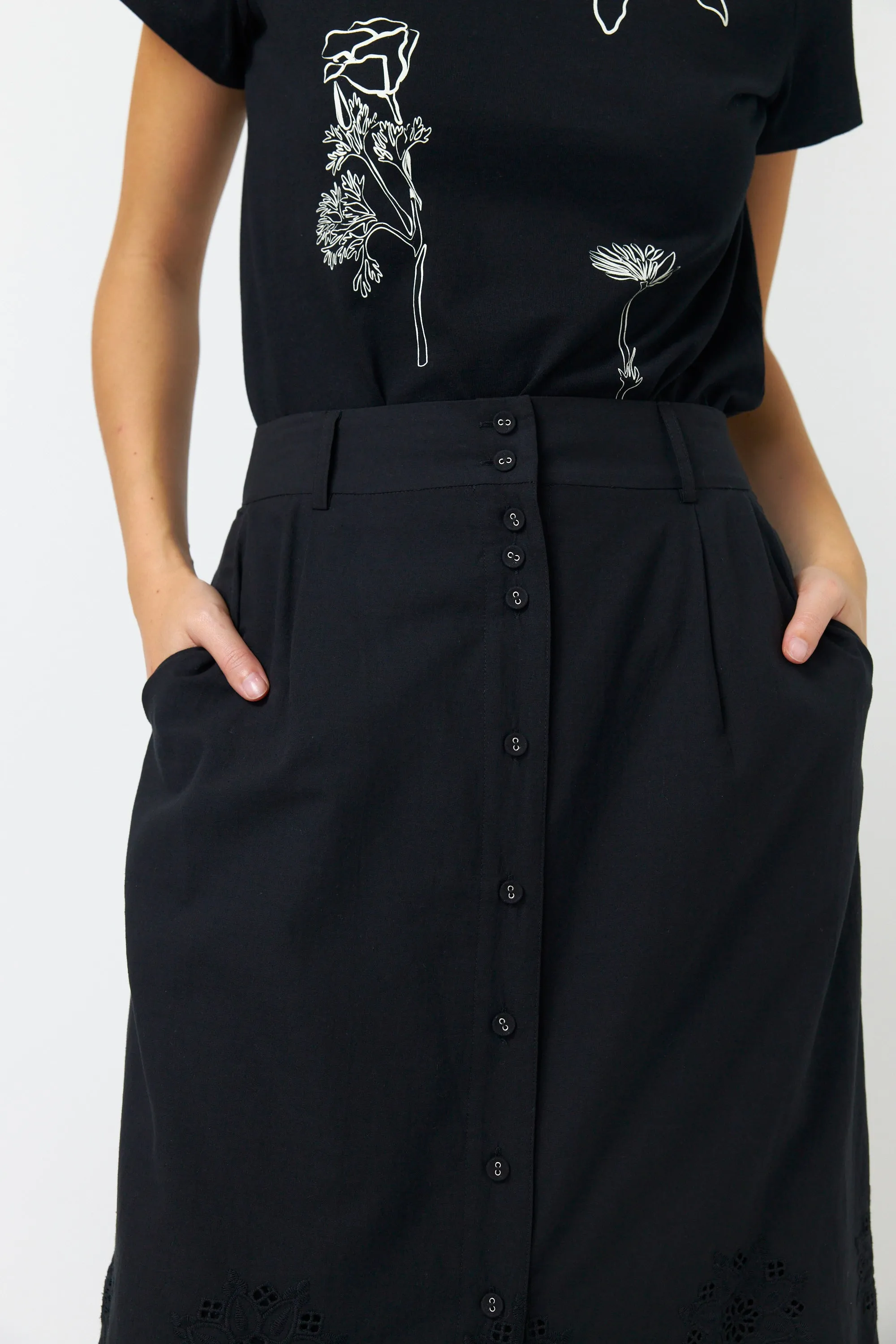 Broderie skirt sold by Kate Sylvester product image thumbnail 5