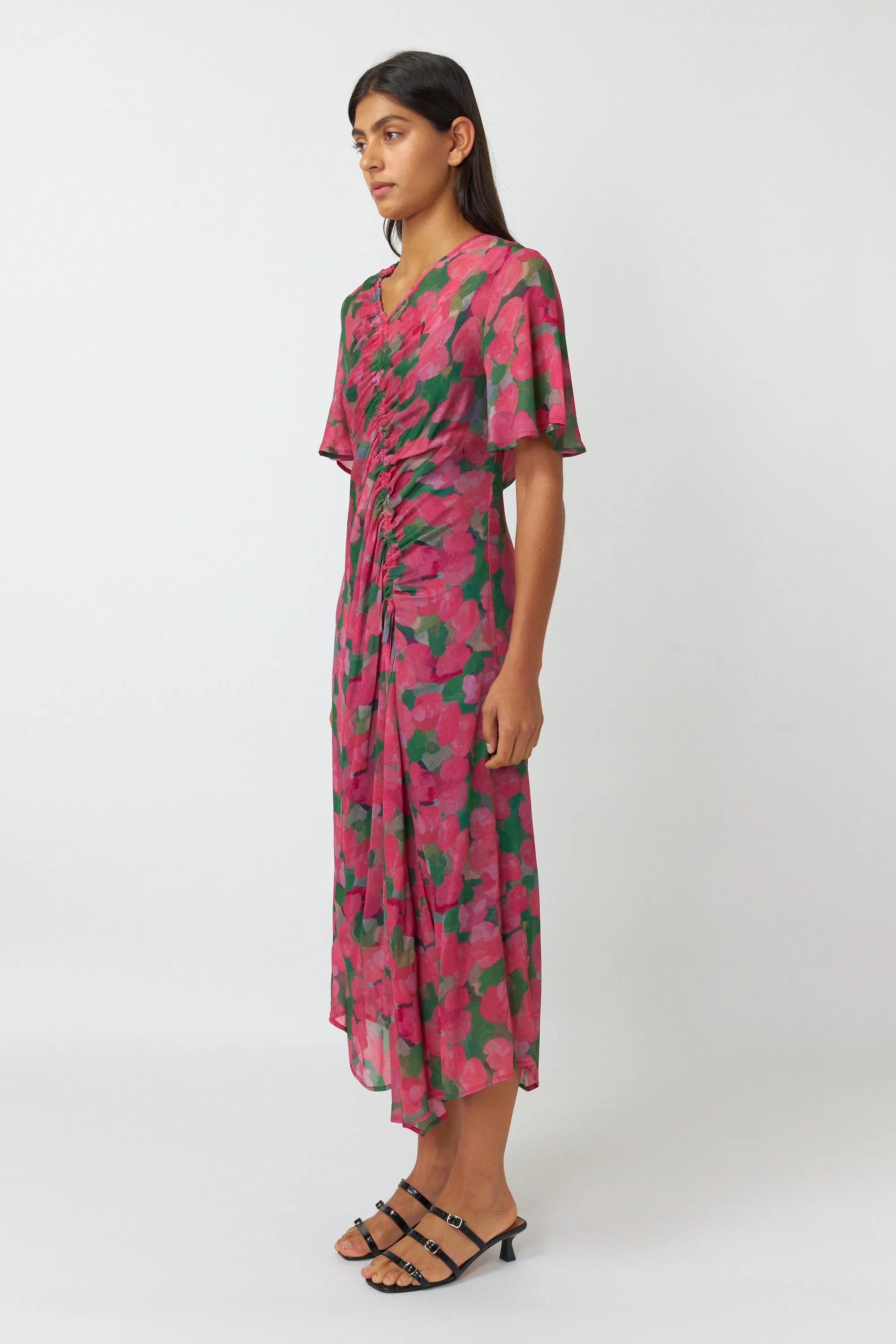 Rhea ruched dress sold by Kate Sylvester product image thumbnail 3