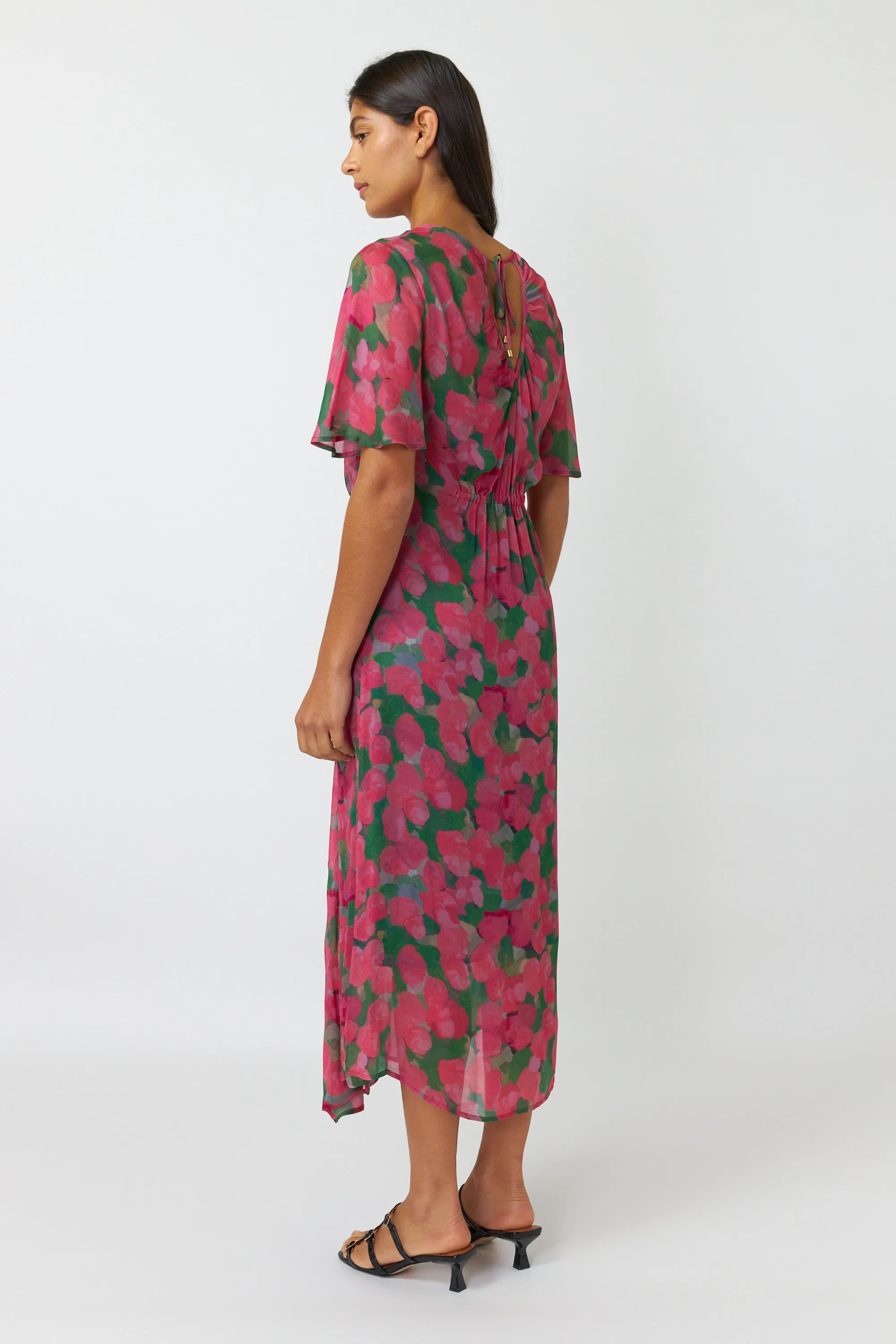 Rhea ruched dress sold by Kate Sylvester product image thumbnail 4
