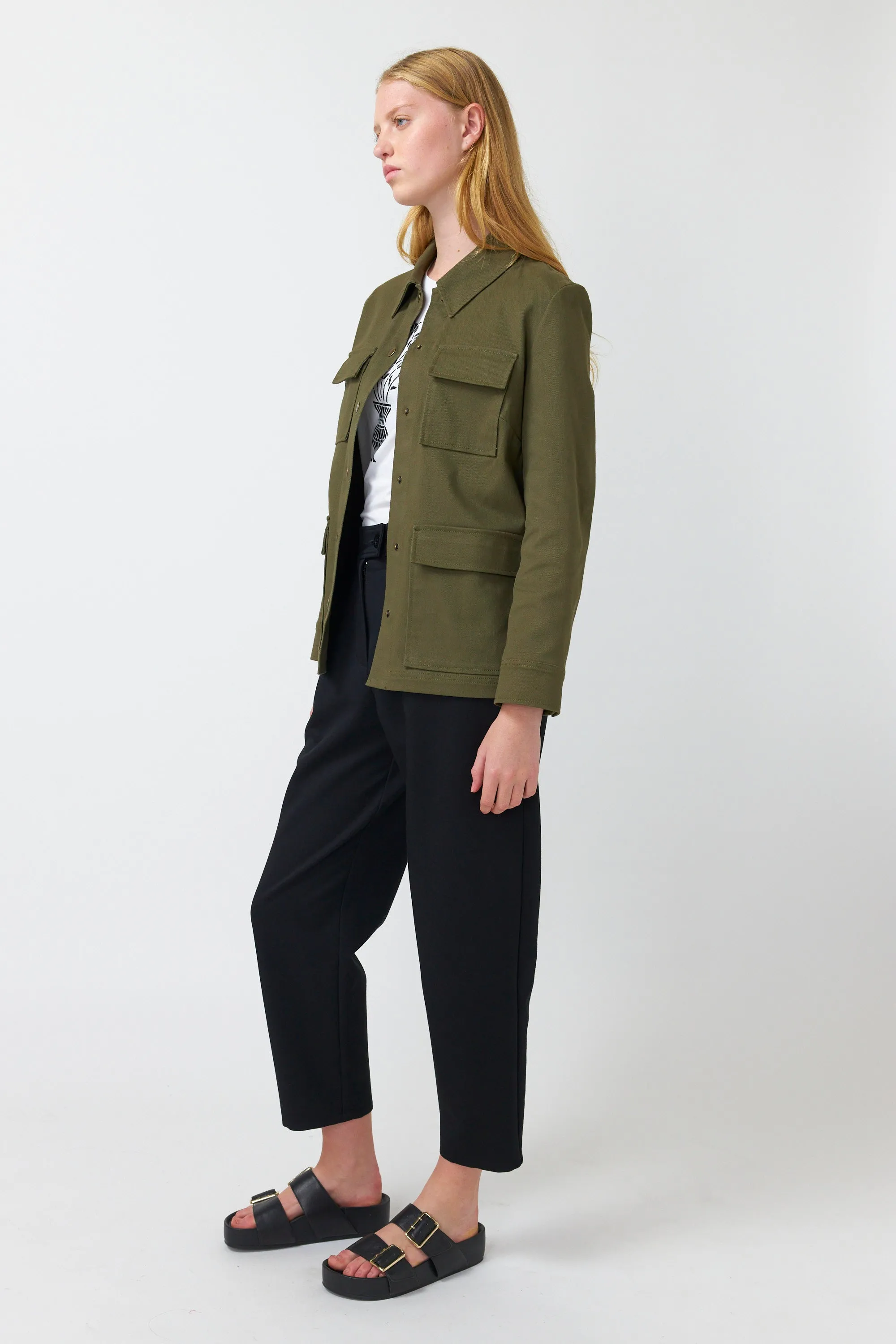 Utility jacket sold by Kate Sylvester product image thumbnail 3