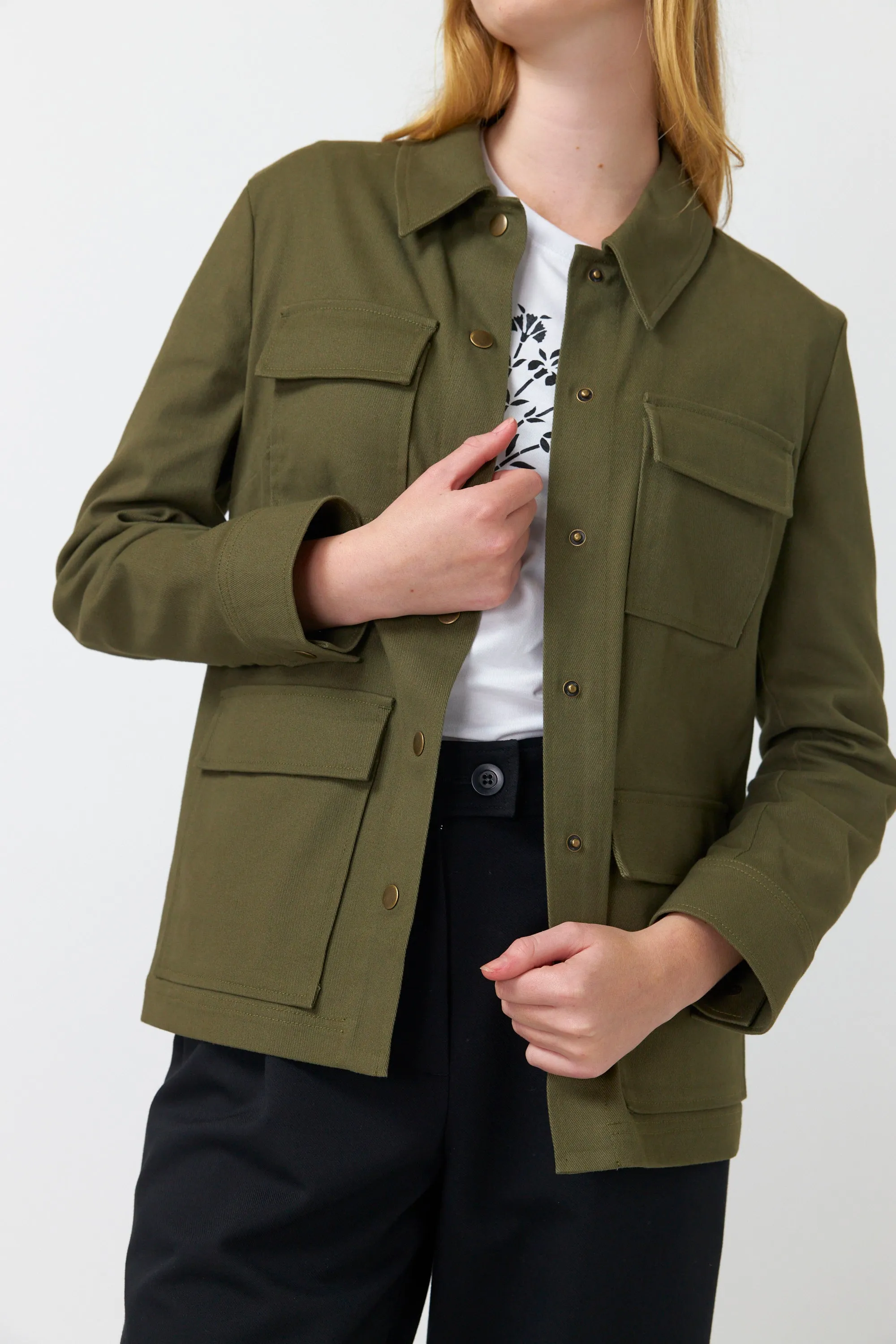 Utility jacket sold by Kate Sylvester product image thumbnail 2