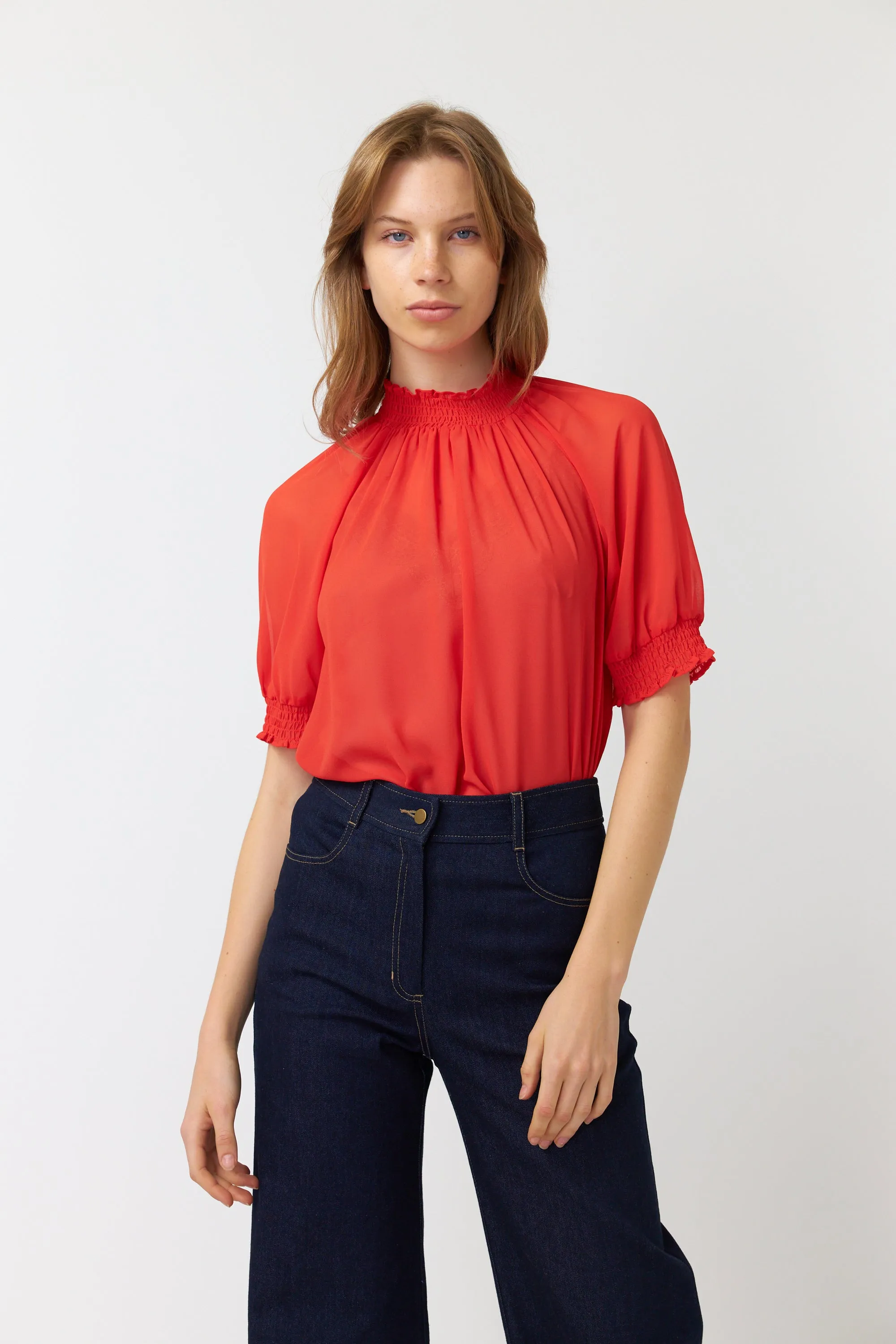 Billowy blouse sold by Kate Sylvester product image thumbnail 4