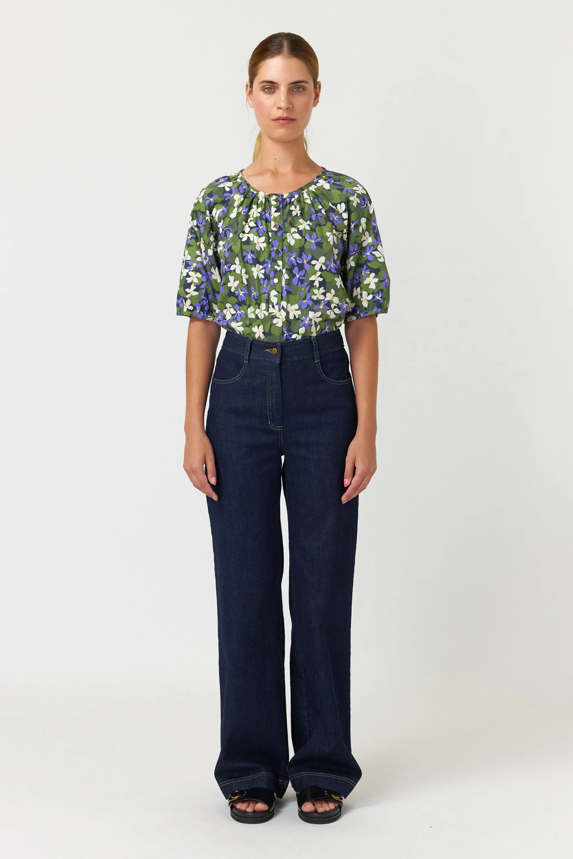 Blooms top sold by Kate Sylvester