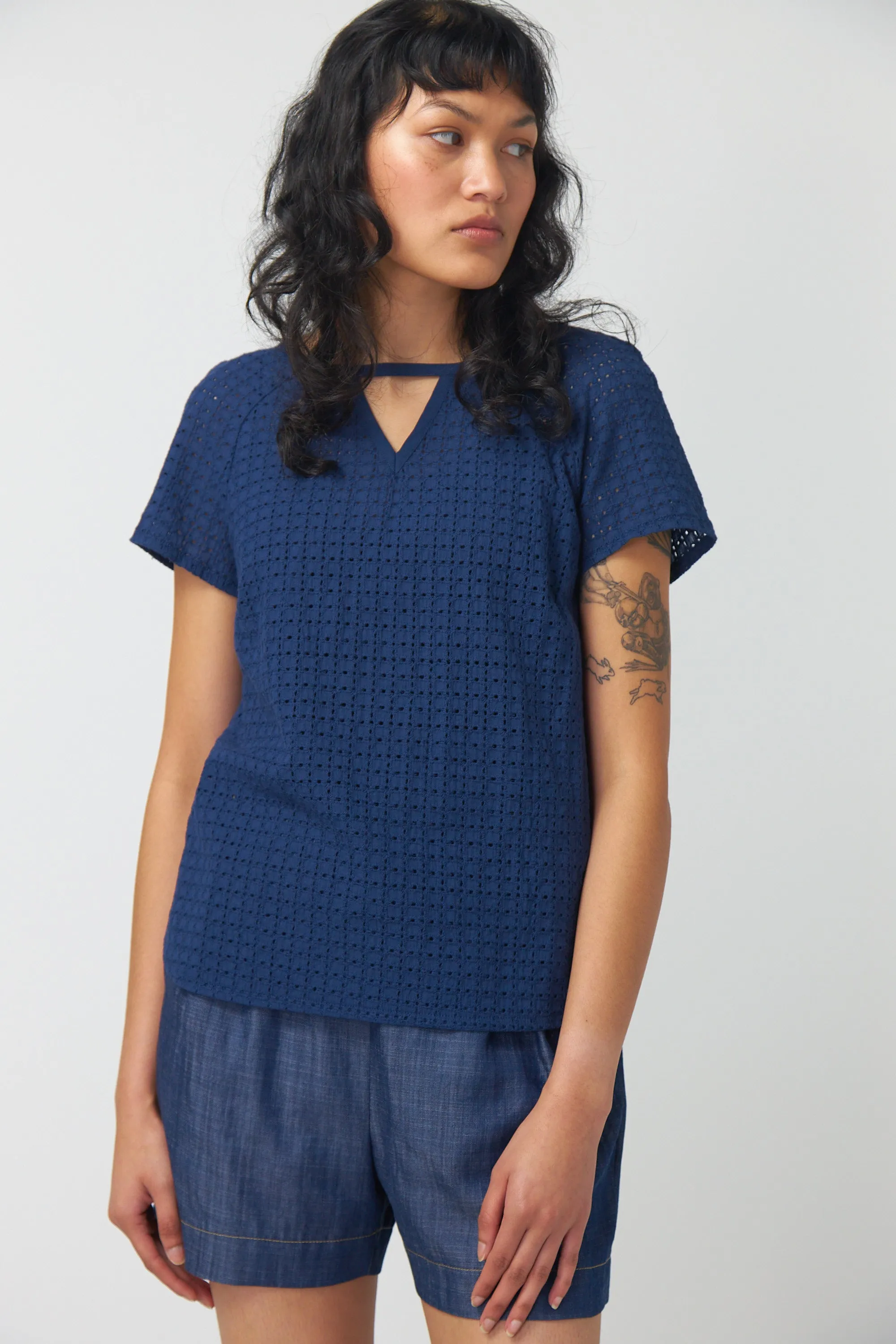 Broderie top sold by Kate Sylvester product image thumbnail 4