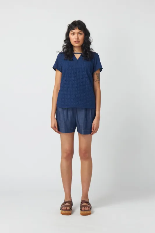 Broderie top sold by Kate Sylvester