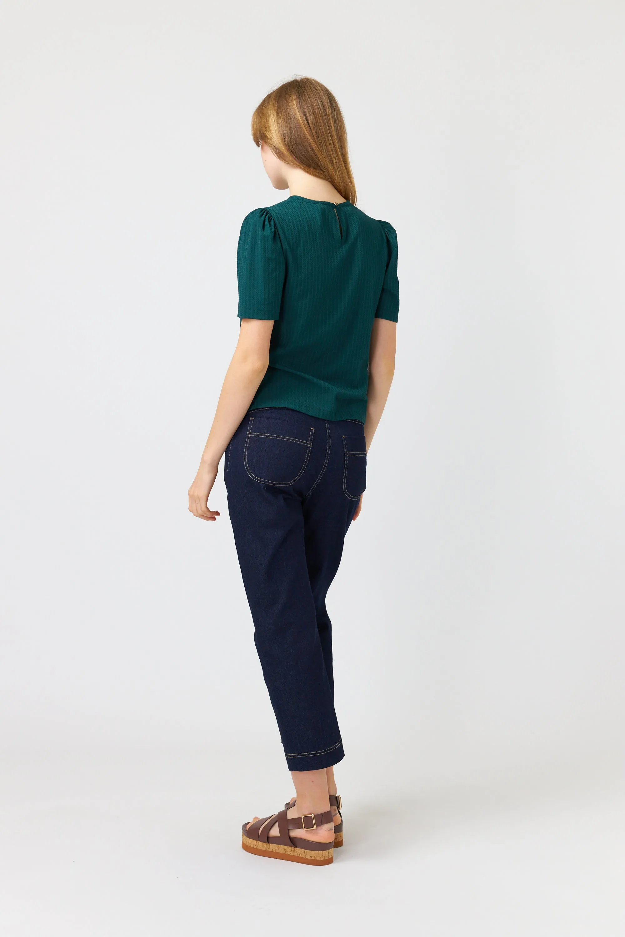 Jacquard top sold by Kate Sylvester product image thumbnail 3